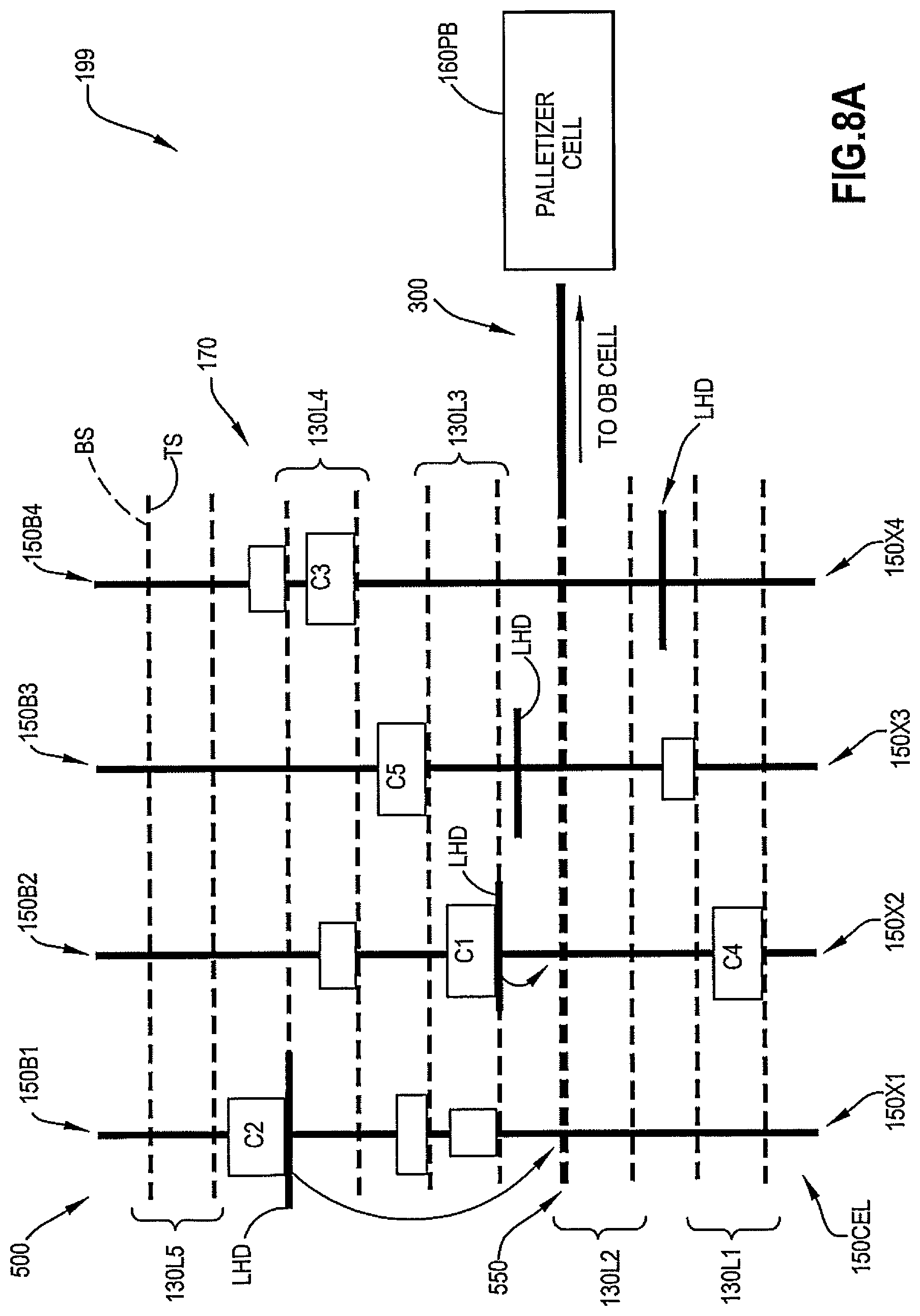 Patent US12139349 Figure 18 – Vertical sequencer for product order fulfillment