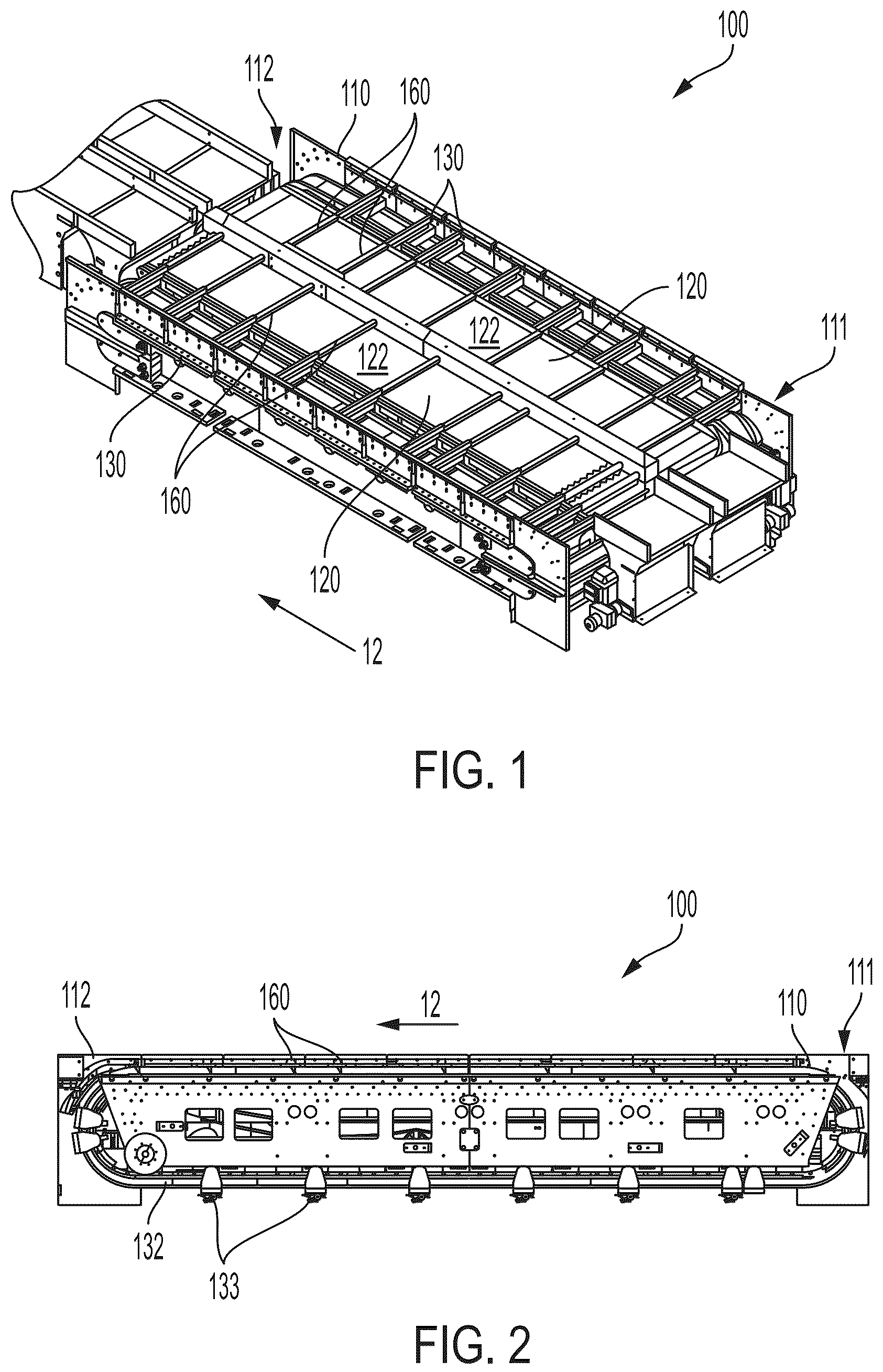 Patent US12139350 Figure 1 – Apparatus and methods for dynamically controlling the spacing of conveyed objects