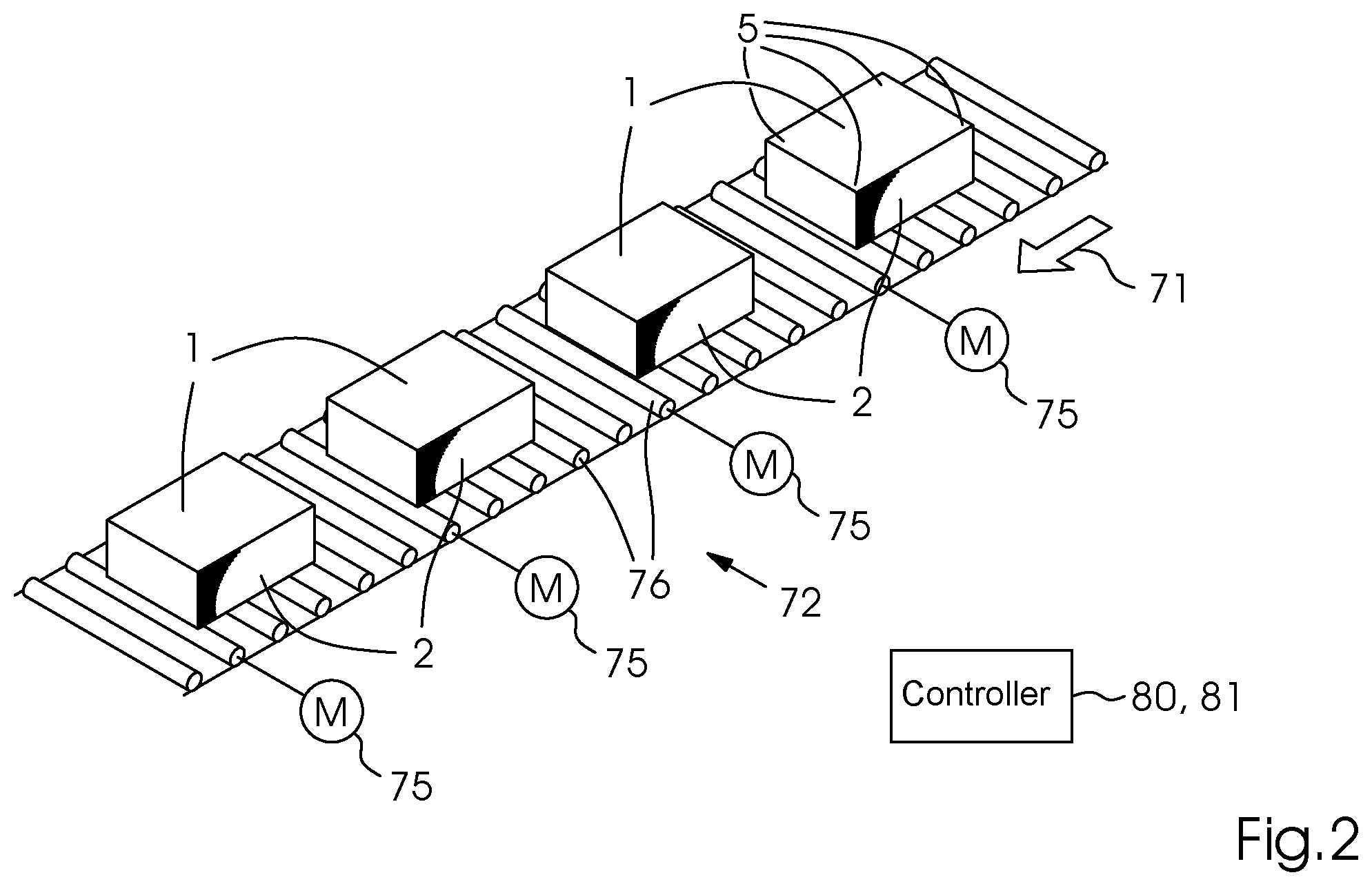 Patent US12139351 Figure 2 – Method of moving a stack of products using a robot