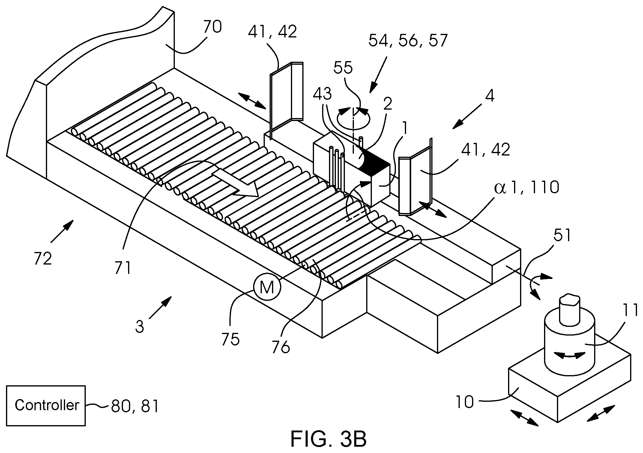Patent US12139351 Figure 4 – Method of moving a stack of products using a robot