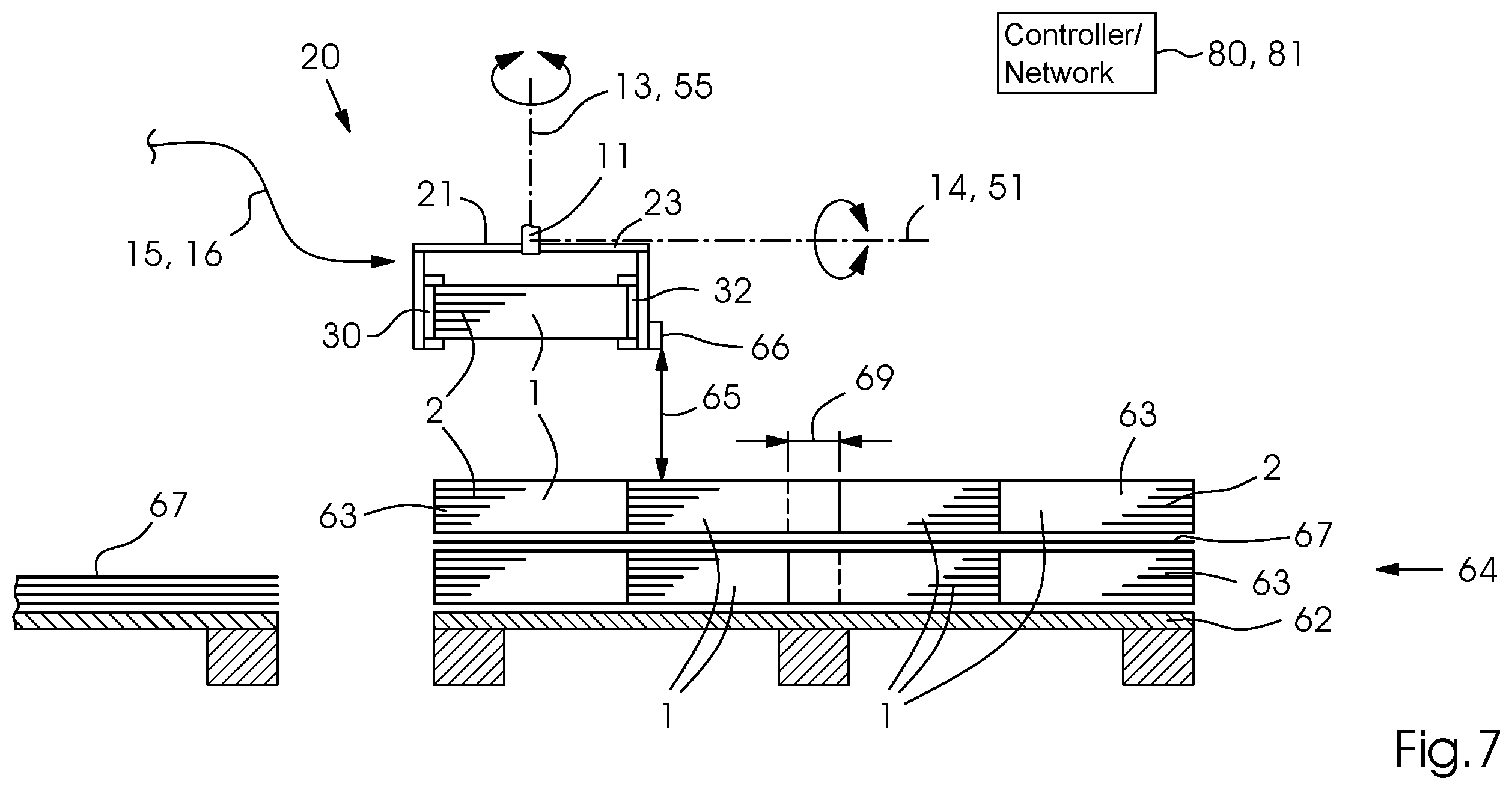 Patent US12139351 Figure 12 – Method of moving a stack of products using a robot