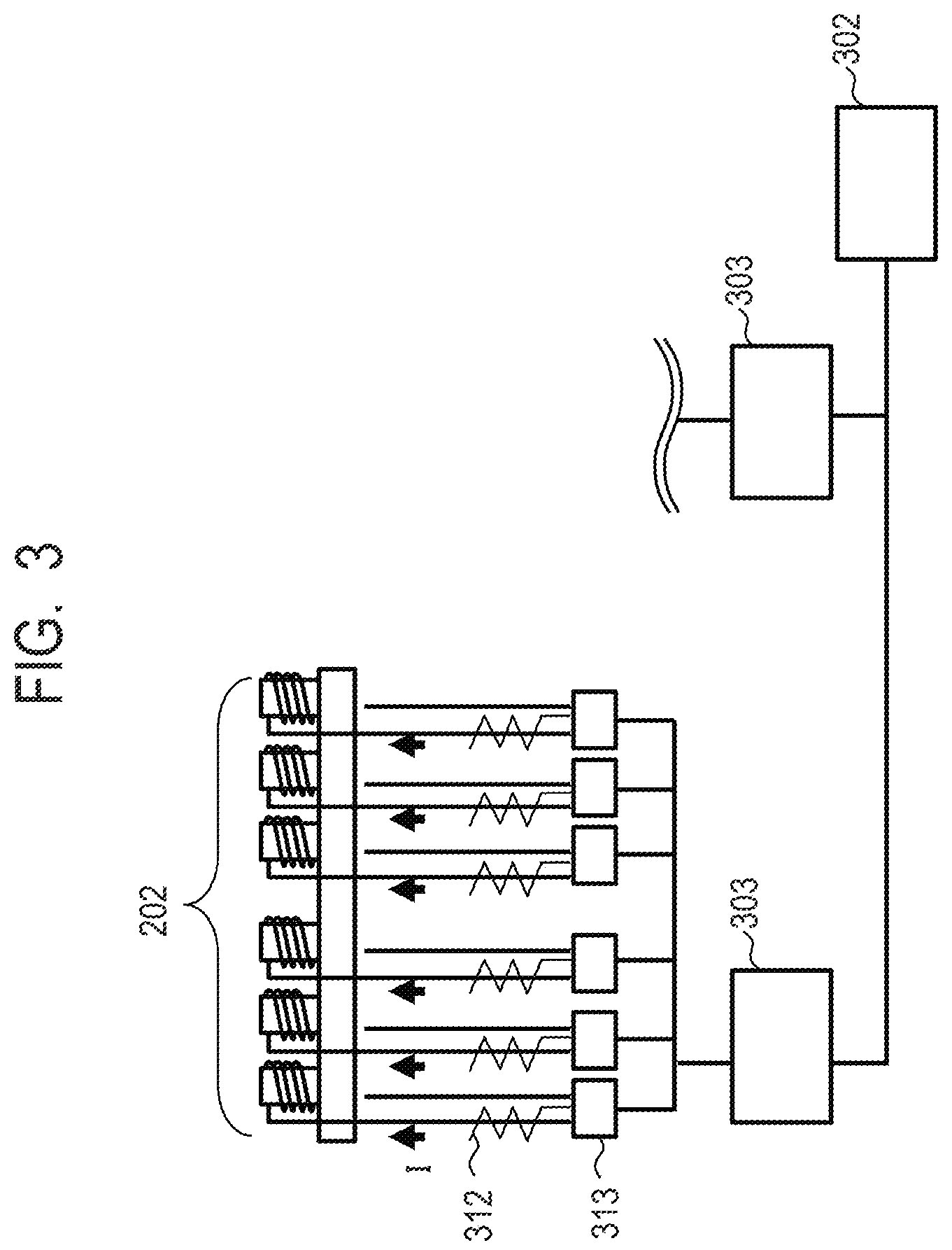 Patent US12139352 Figure 3 – Transport system, processing system, method for manufacturing article, and motor