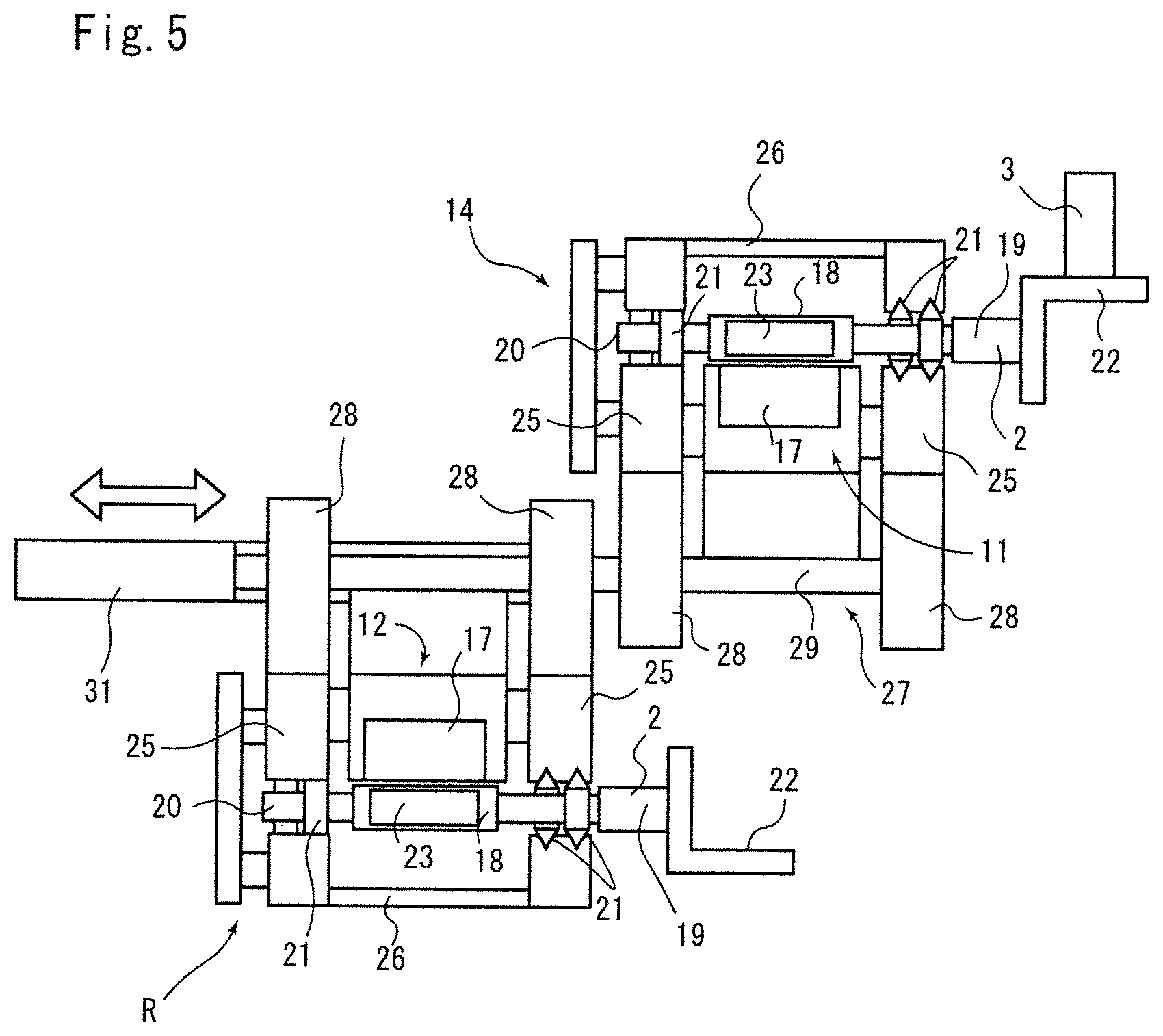 Patent US12139353 Figure 5 – Article conveyance apparatus