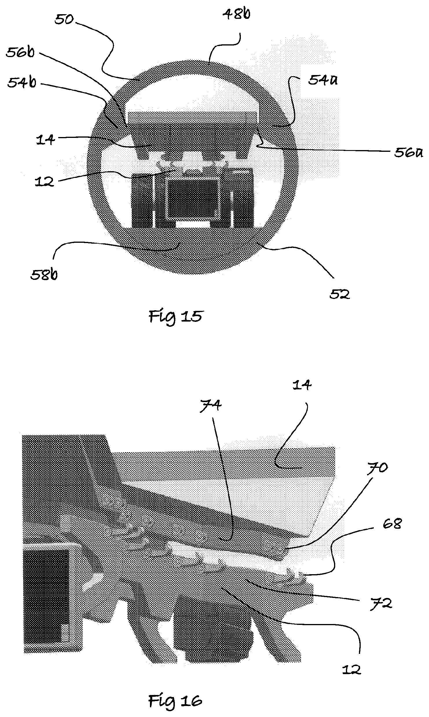 Patent US12139356 Figure 8 – Material handling system and method and load carrying vehicle thereof