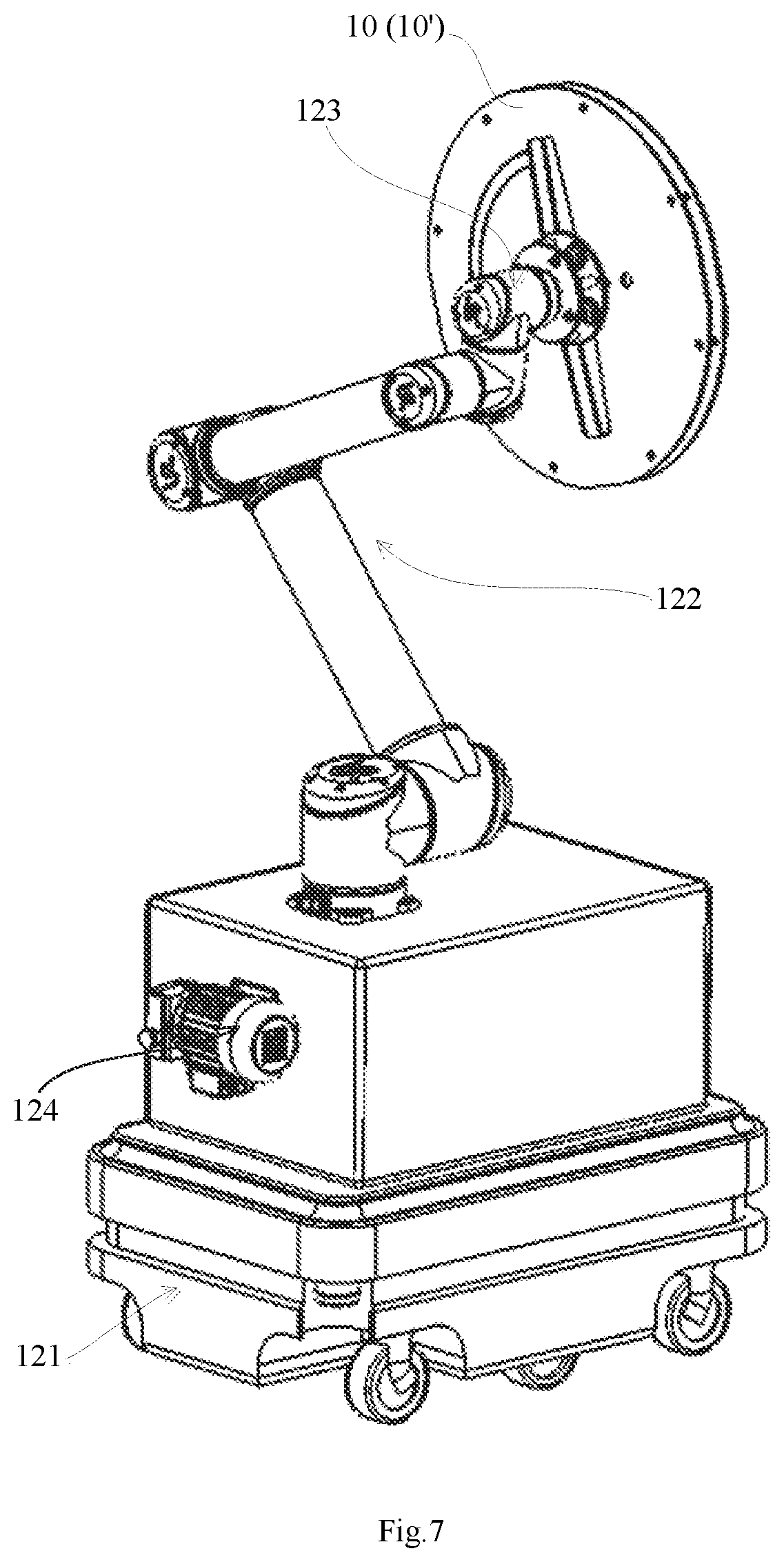 Patent US12139357 Figure 7 – Material strip processing system