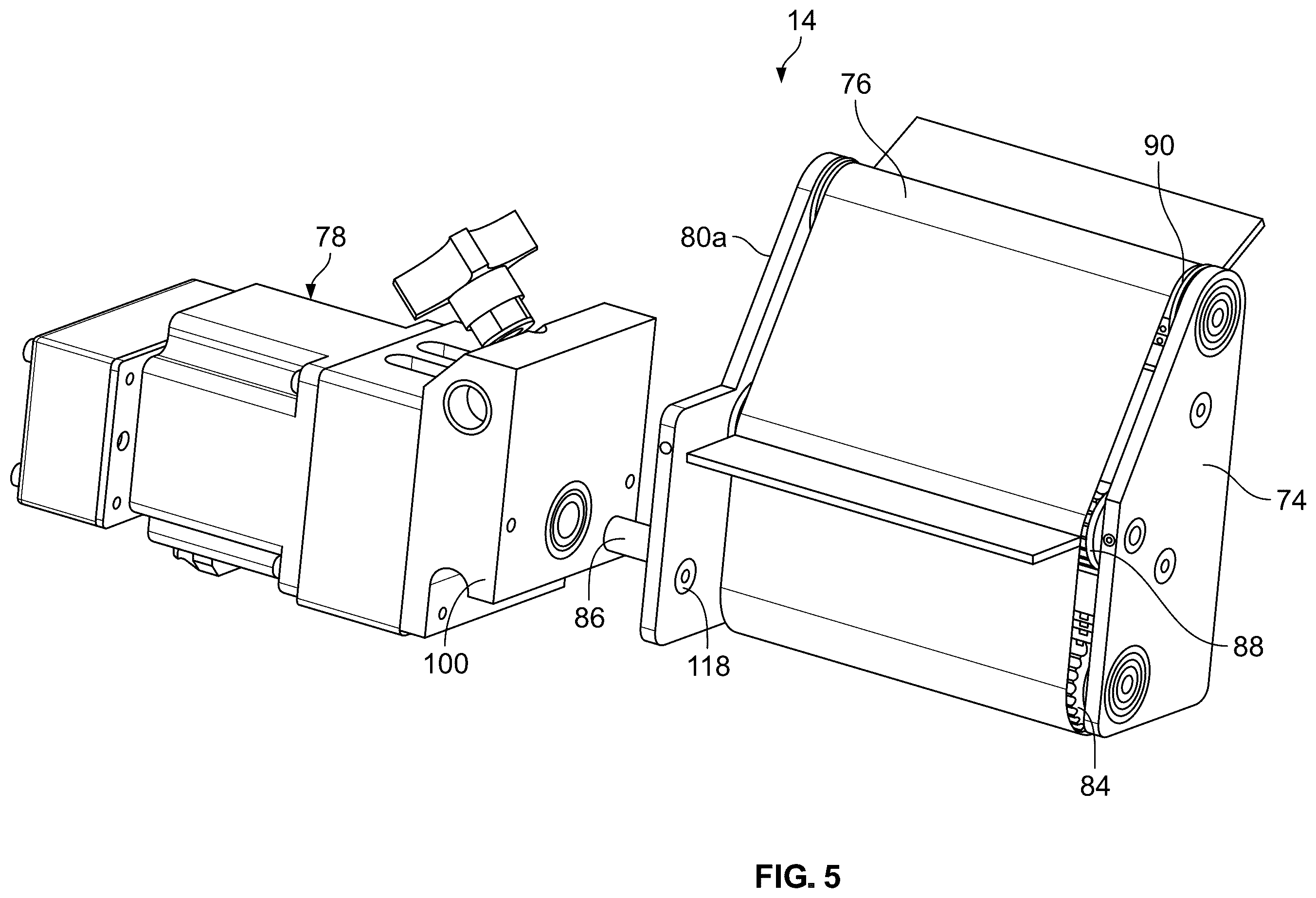 Patent US12139359 Figure 6 – Fin belt dump gate system and method