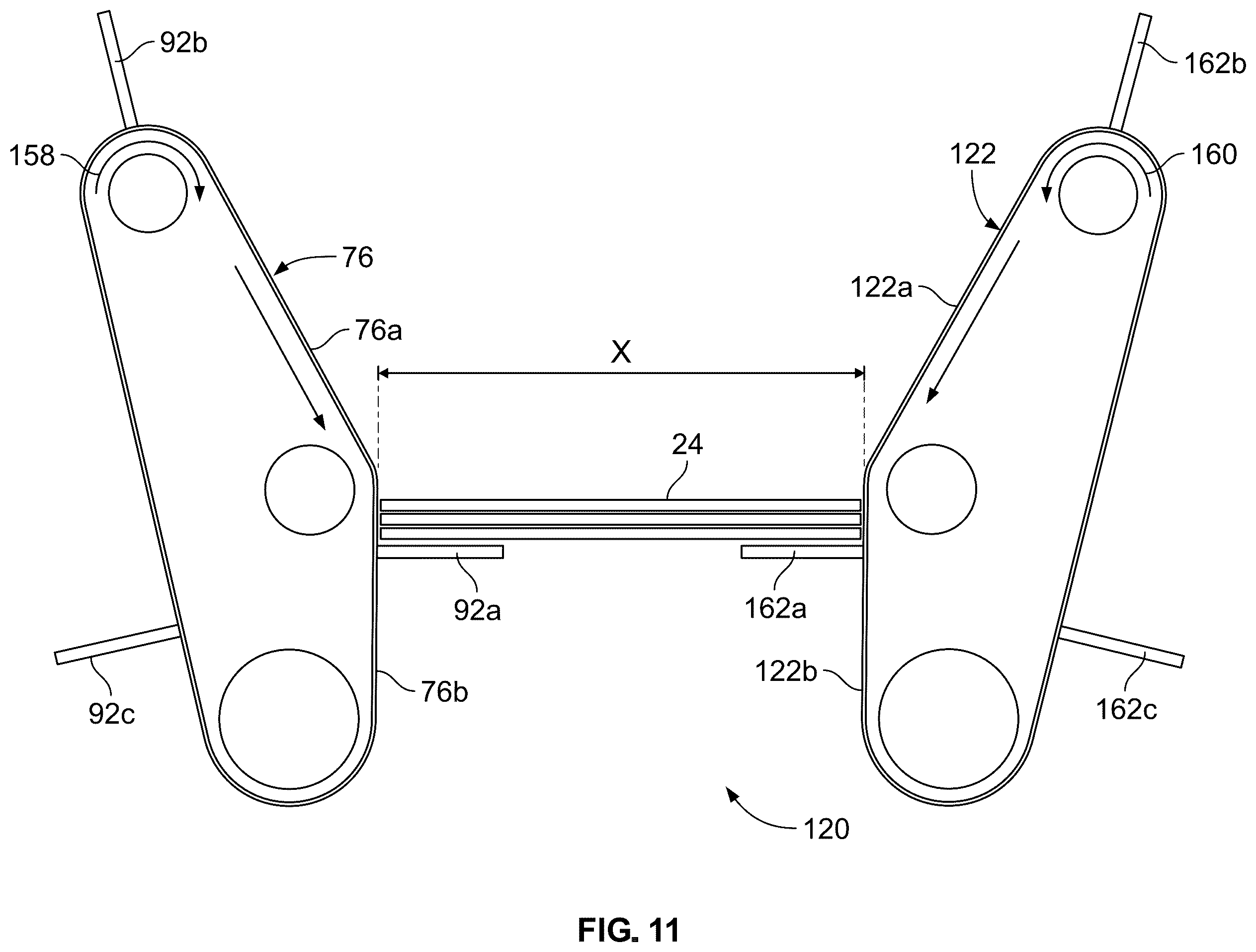 Patent US12139359 Figure 15 – Fin belt dump gate system and method