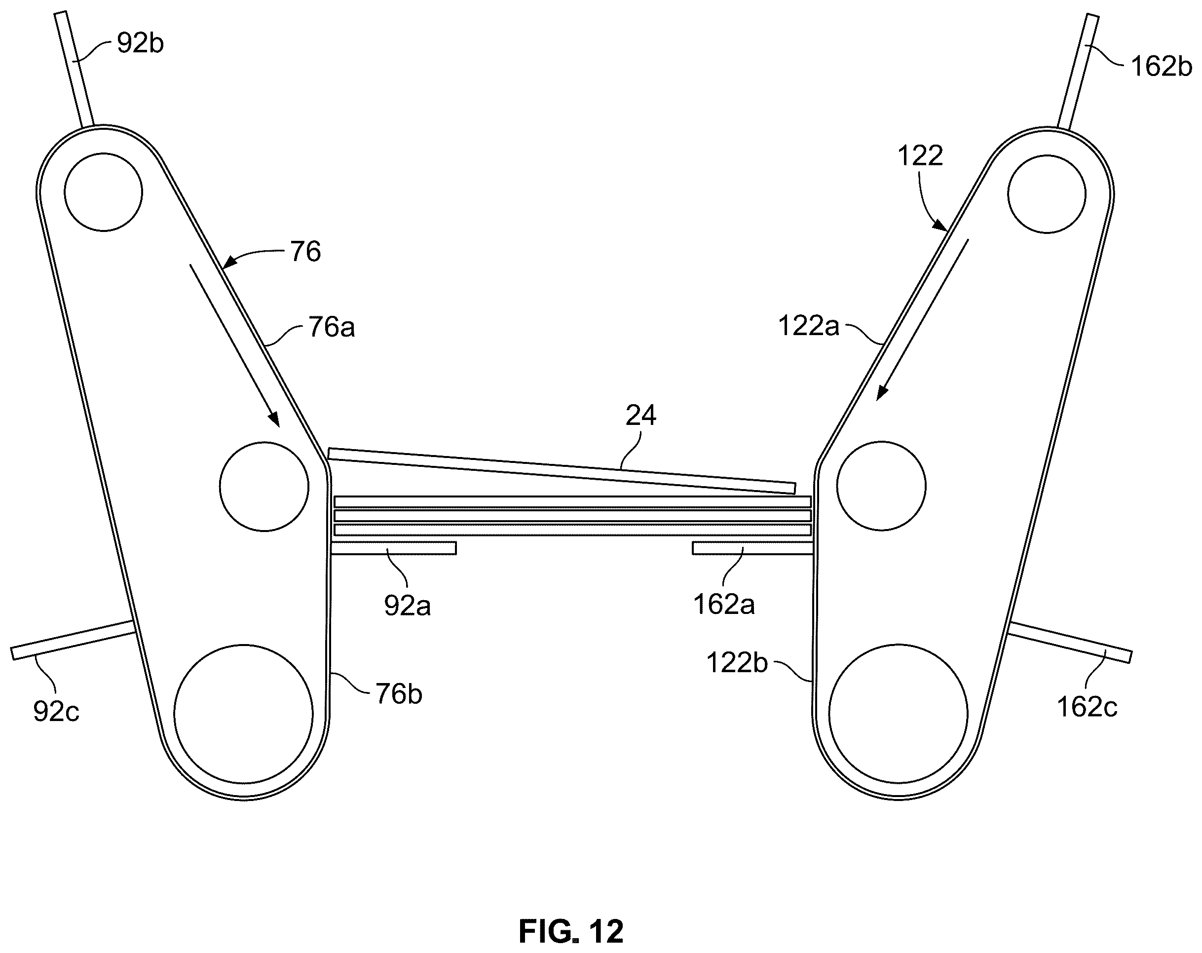 Patent US12139359 Figure 16 – Fin belt dump gate system and method