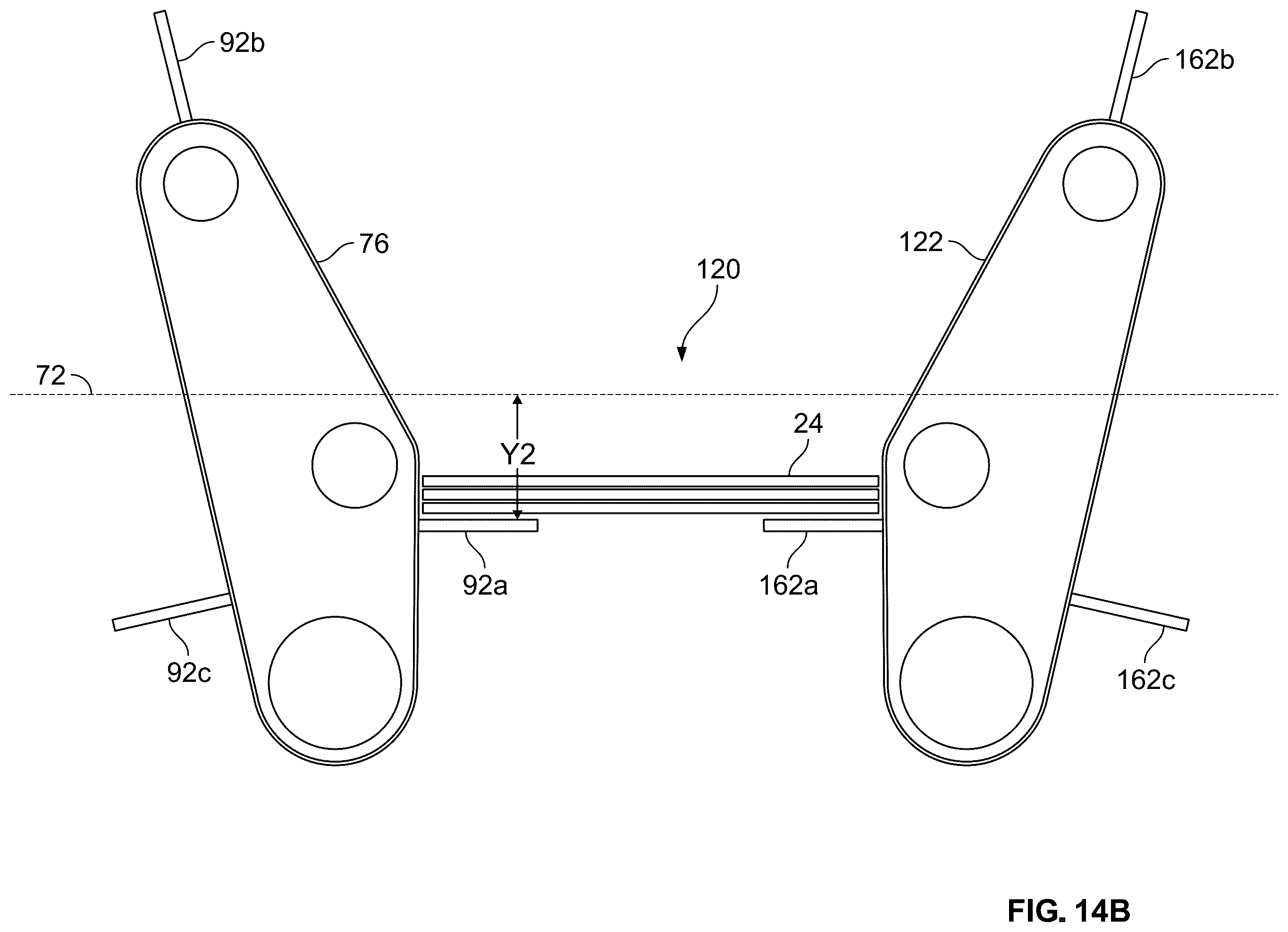 Patent US12139359 Figure 19 – Fin belt dump gate system and method