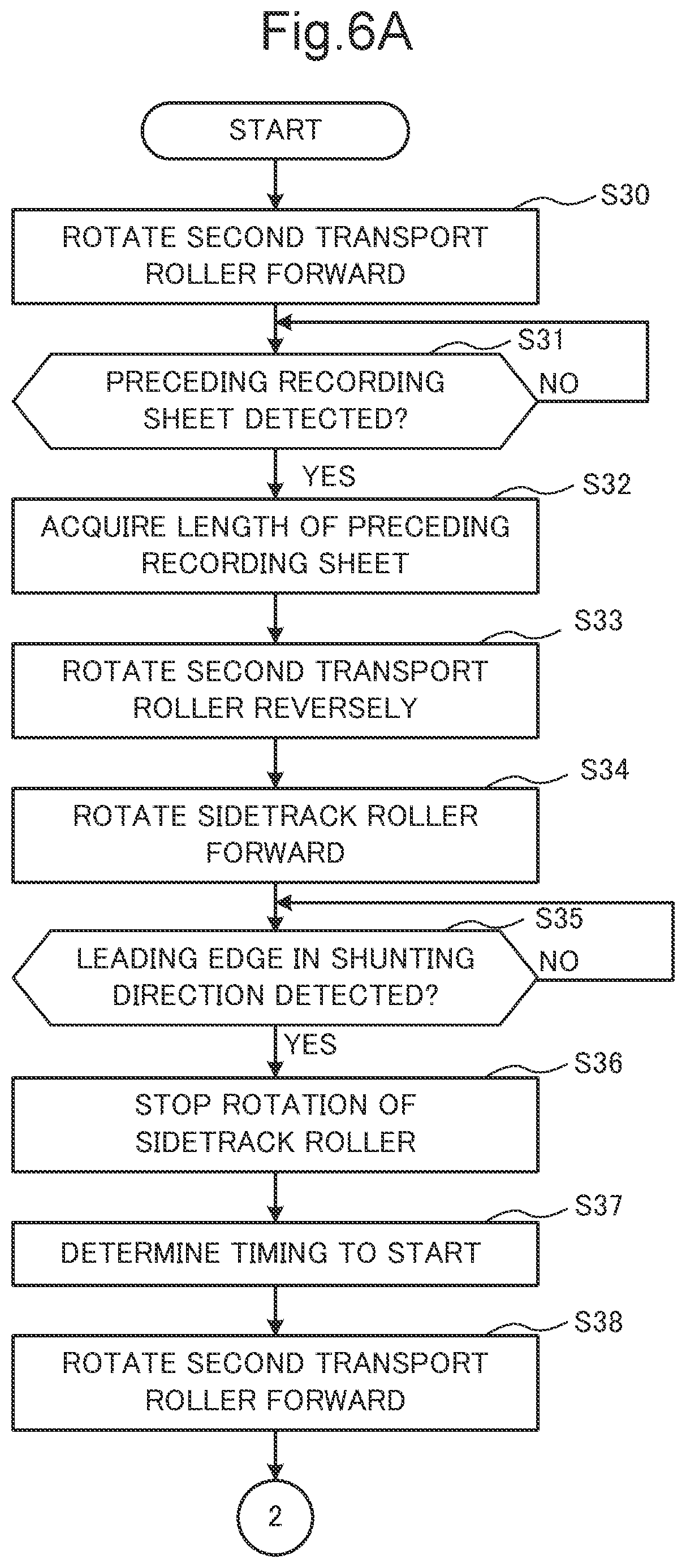 Patent US12139360 Figure 11 – Postprocessing device that transports preceding recording medium on sidetrack, with following recording medium transported along sheet transport path stacked on preceding one, to processing tray, and image forming system