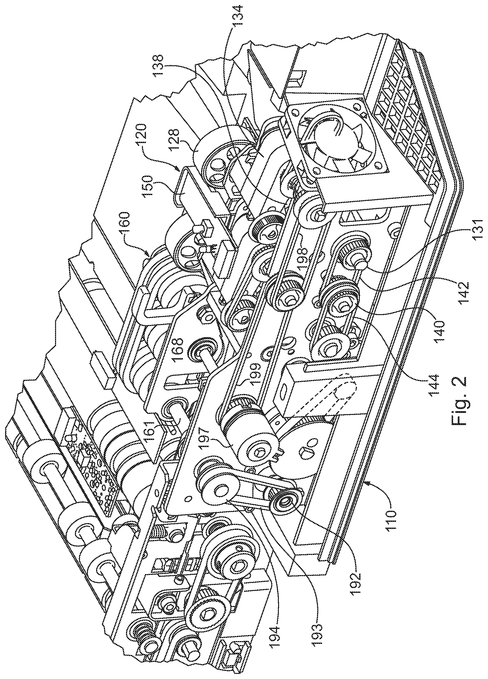 Patent US12139361 Figure 2 – Feeder for feeding document to document imaging system and method for feeding documents