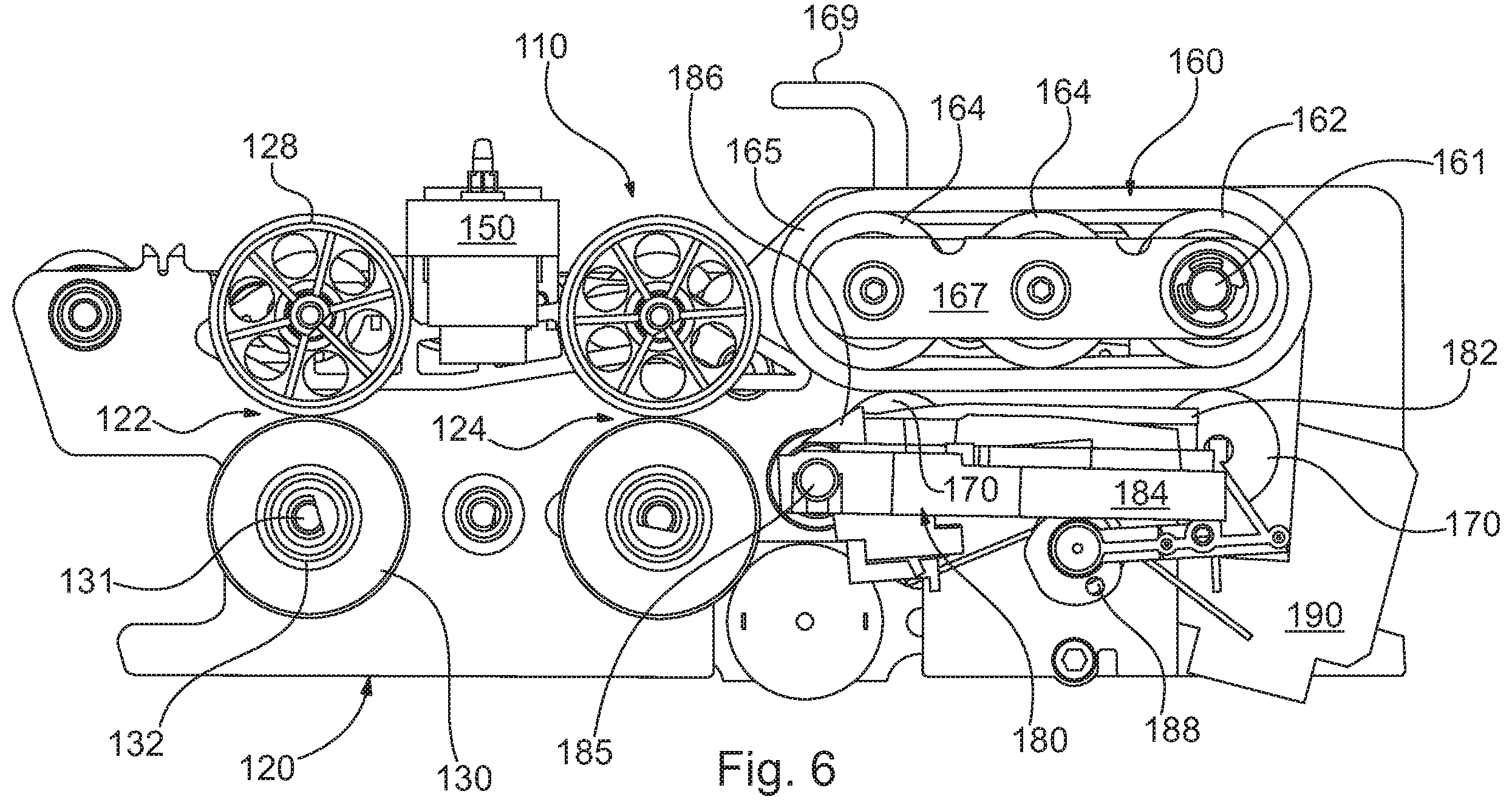Patent US12139361 Figure 6 – Feeder for feeding document to document imaging system and method for feeding documents