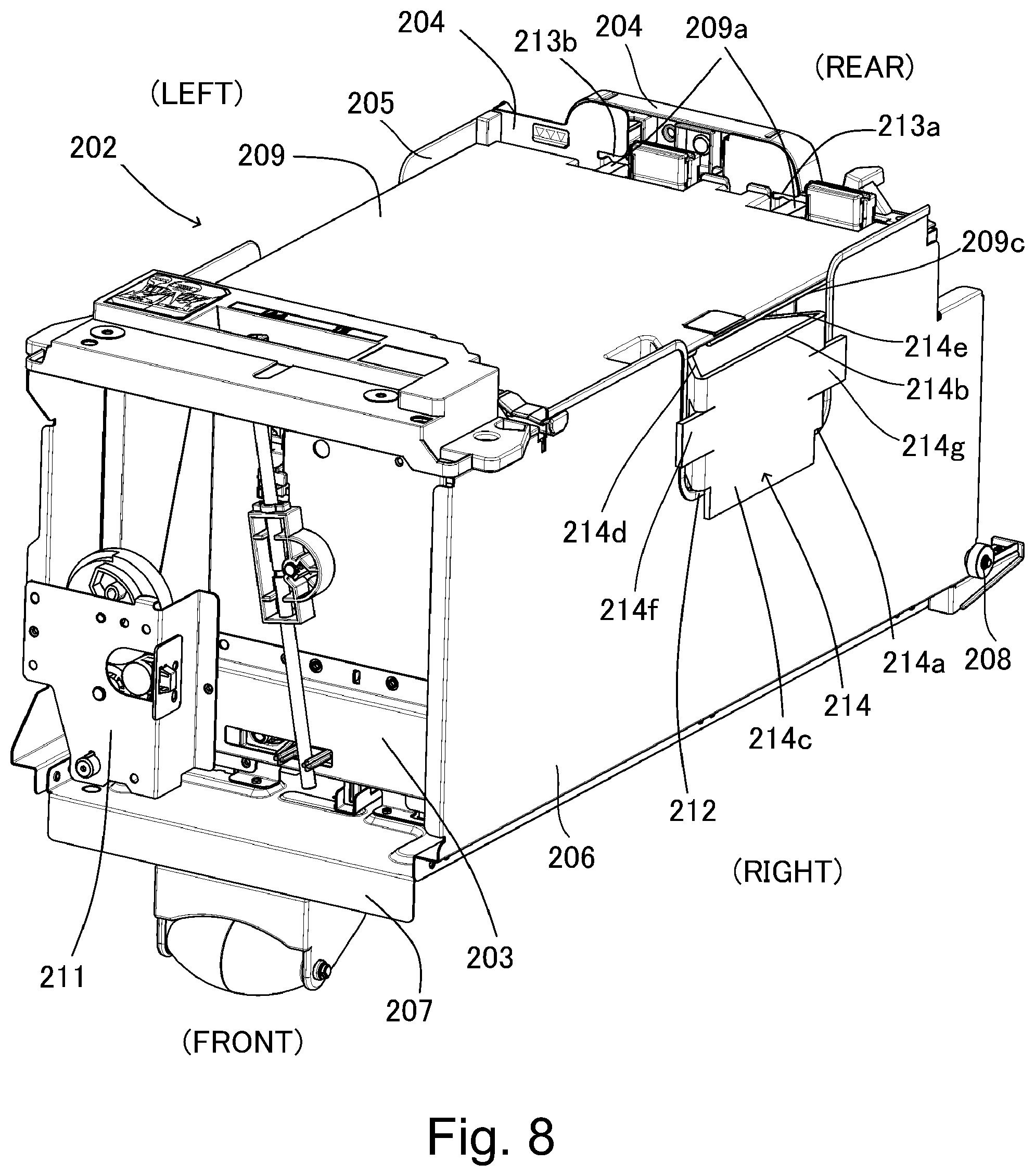 Patent US12139362 Figure 8 – Sheet feeding device and image forming apparatus