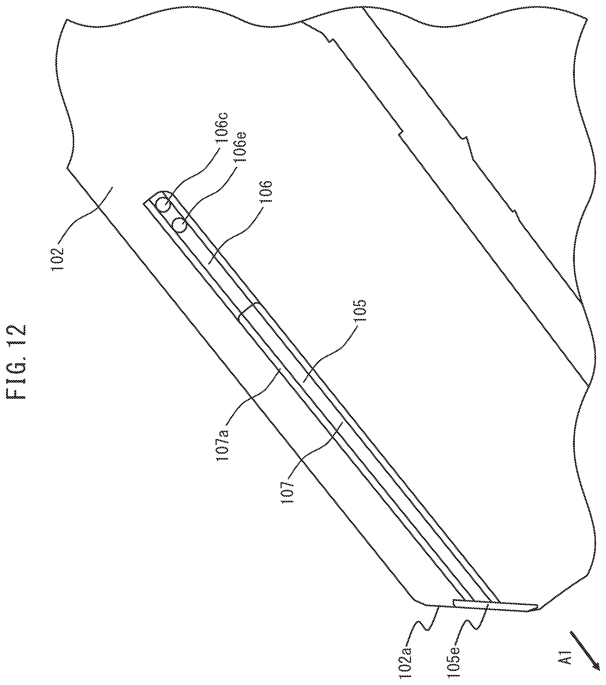 Patent US12139363 Figure 13 – Medium ejecting apparatus including medium regulating member provided so as to swing and pivot
