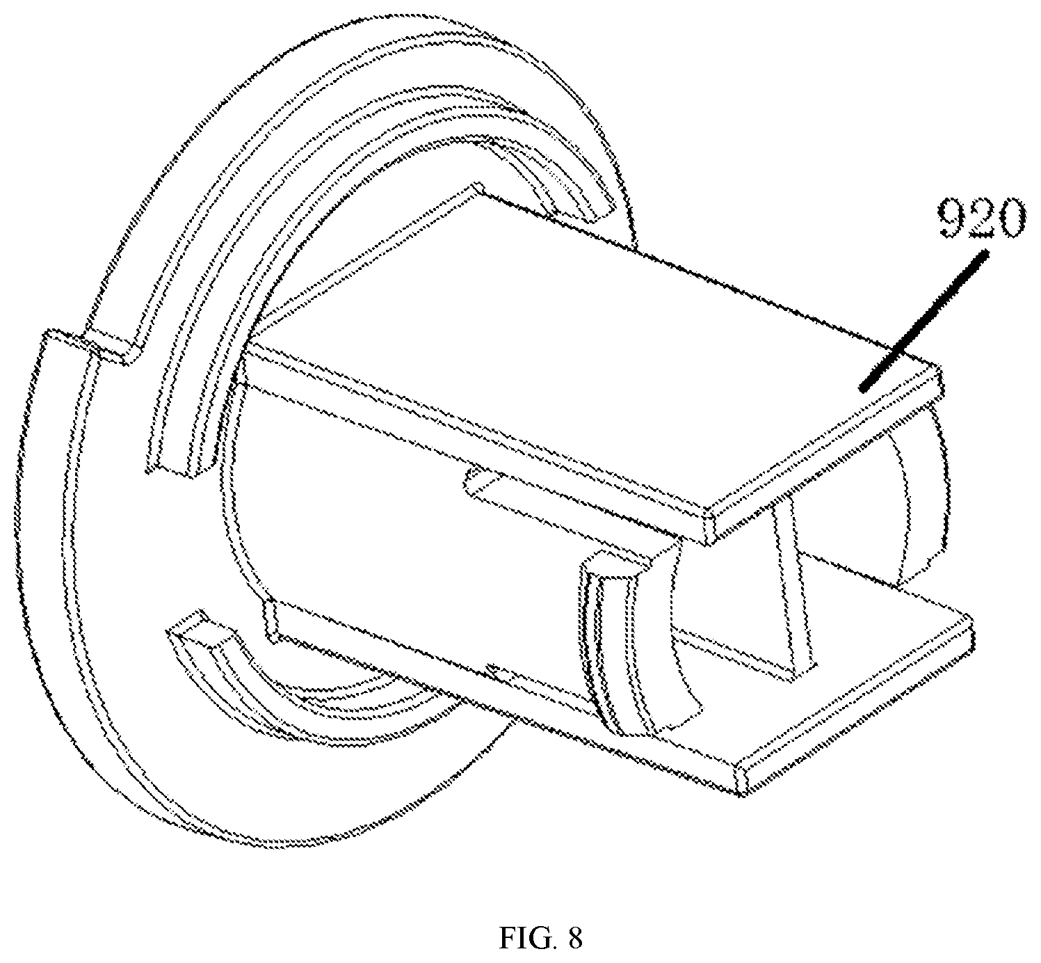 Patent US12139366 Figure 5 – Rotary shaft of three-dimensional printing filament spool holder, three-dimensional printing filament spool holder, and three-dimensional printer