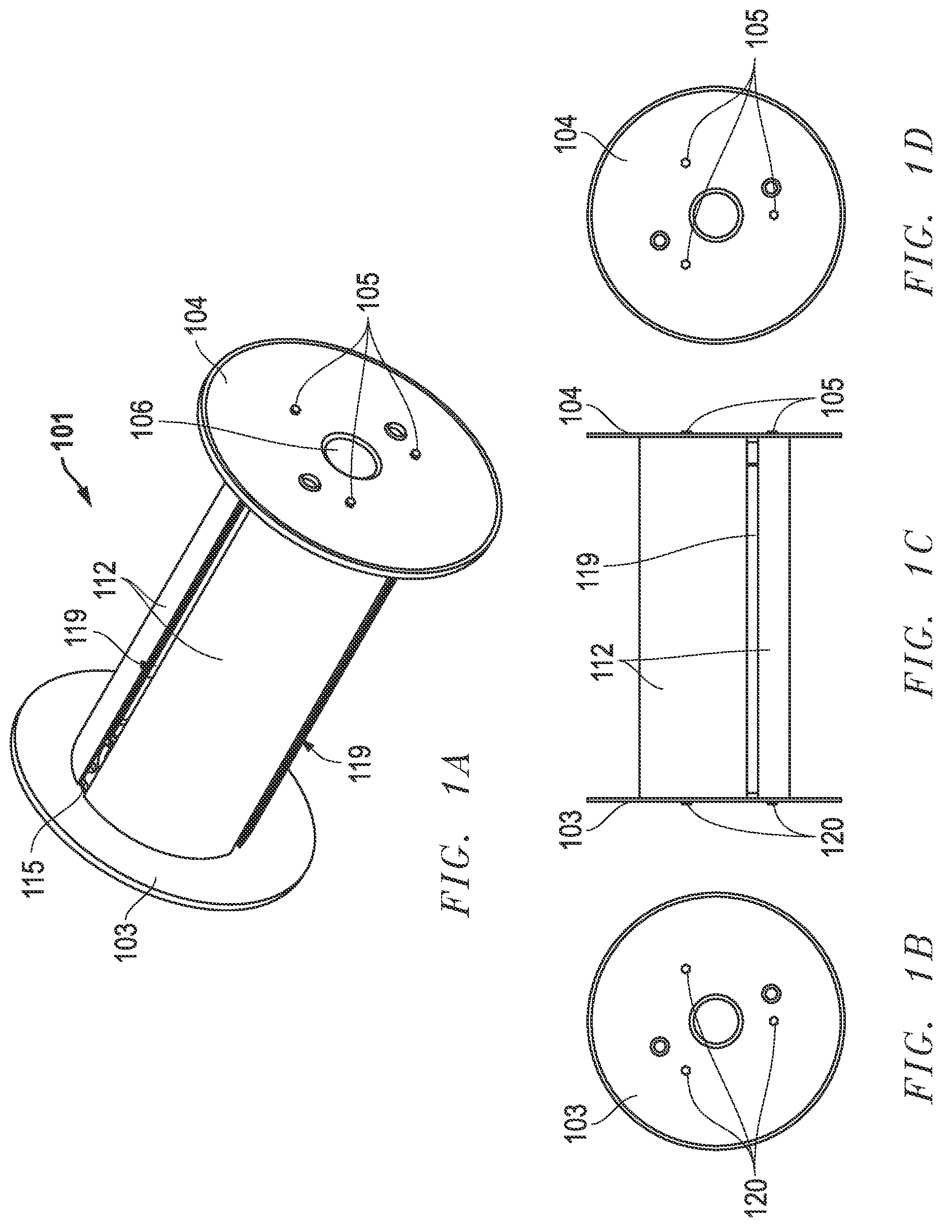 Patent US12139367 Figure 1 – Apparatus and method for packaging wire or cable in a barrel or drum container