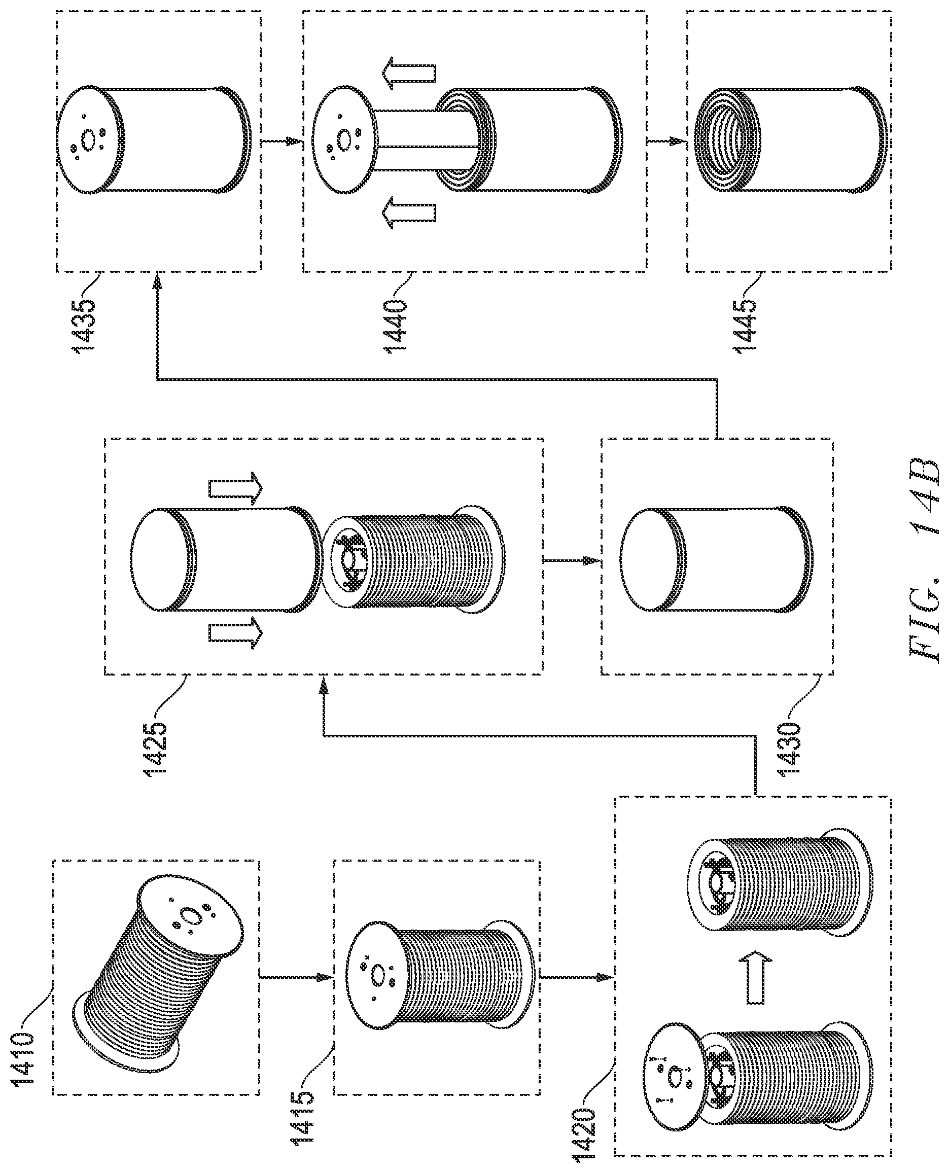 Patent US12139367 Figure 18 – Apparatus and method for packaging wire or cable in a barrel or drum container