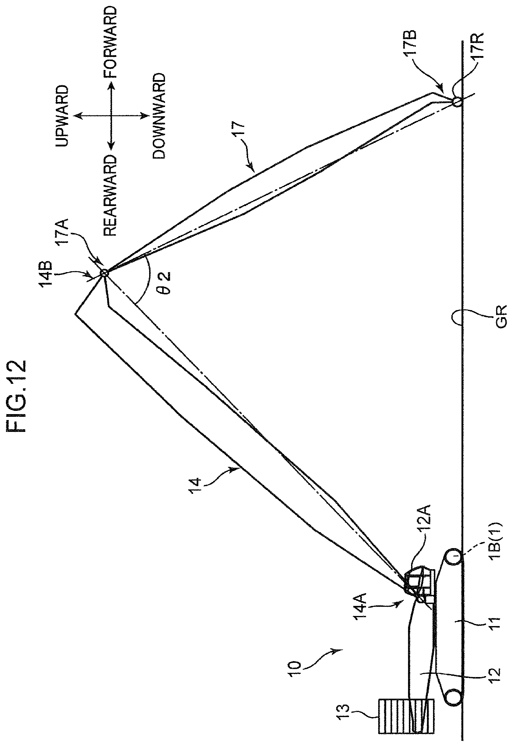 Patent US12139381 Figure 12 – Mobile crane