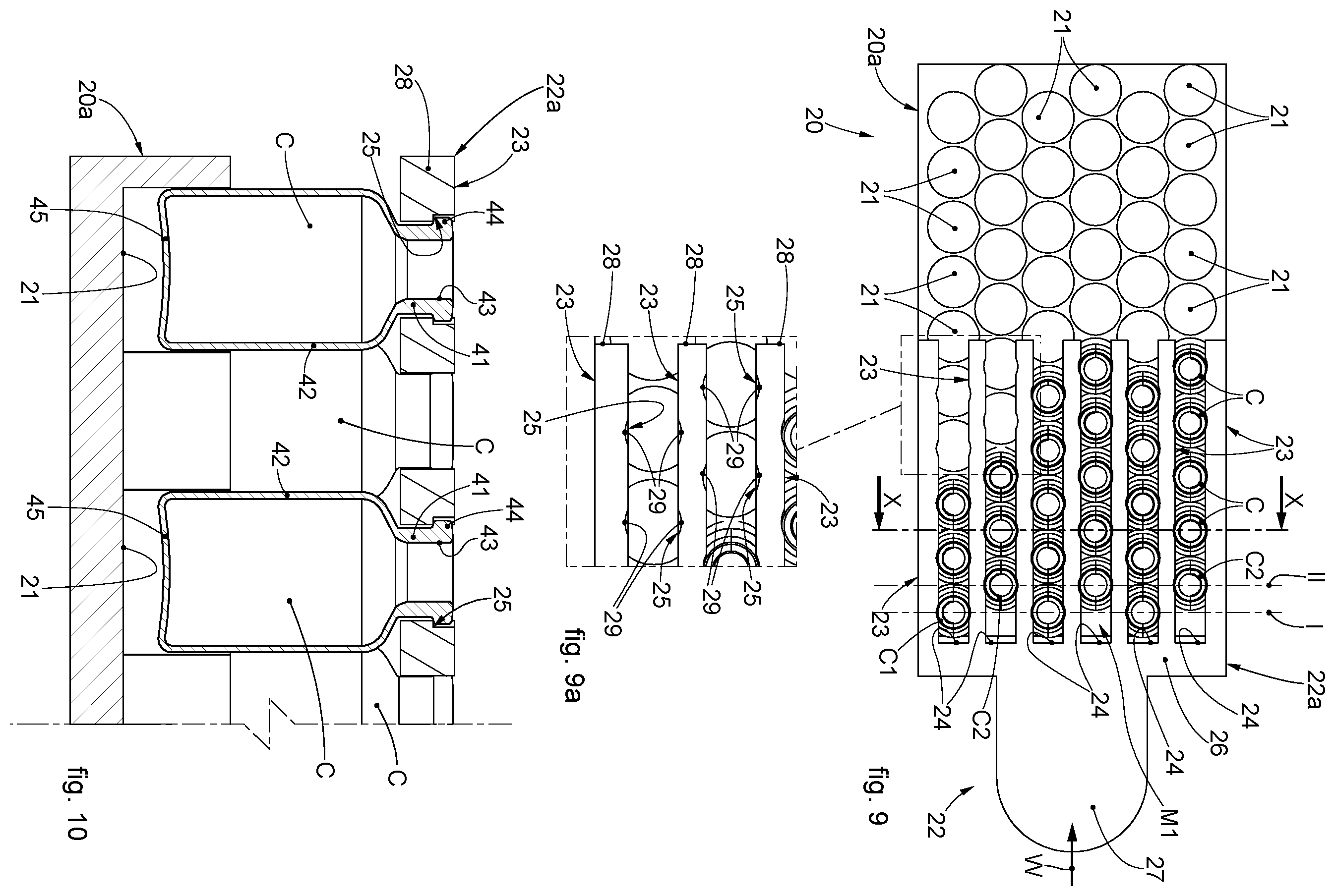 Patent US12139385 Figure 4 – Method to move containers in a line for processing said containers, and corresponding processing line