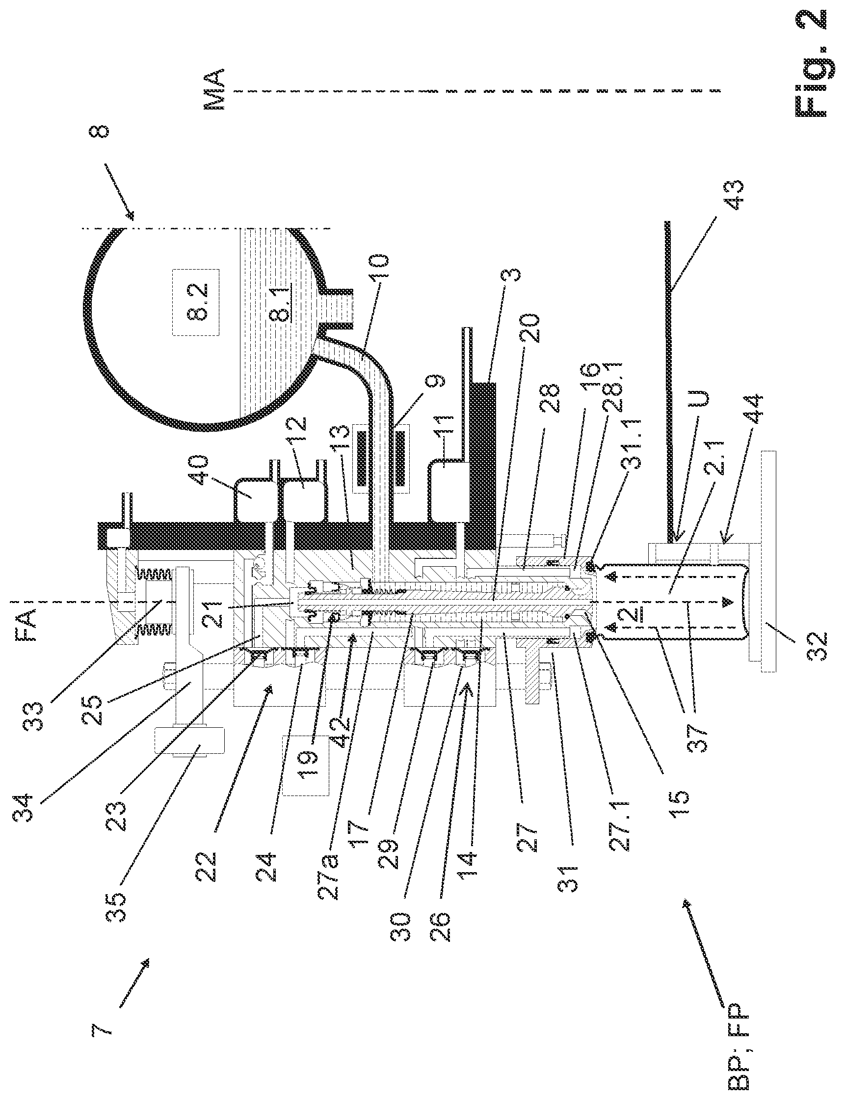 Patent US12139386 Figure 2 – Container-handling apparatus