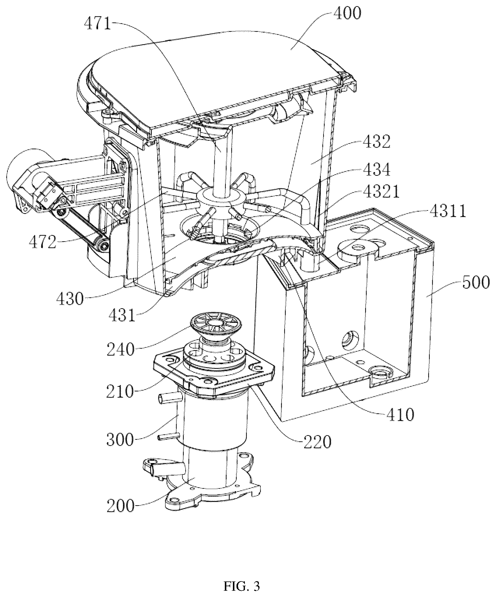 Patent US12139388 Figure 3 – Ice-making mechanism and water dispenser