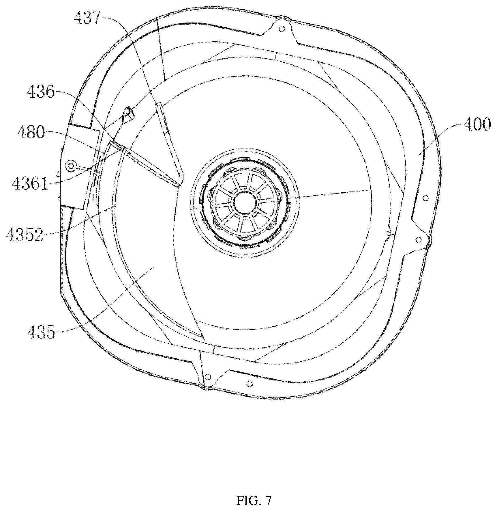 Patent US12139388 Figure 7 – Ice-making mechanism and water dispenser