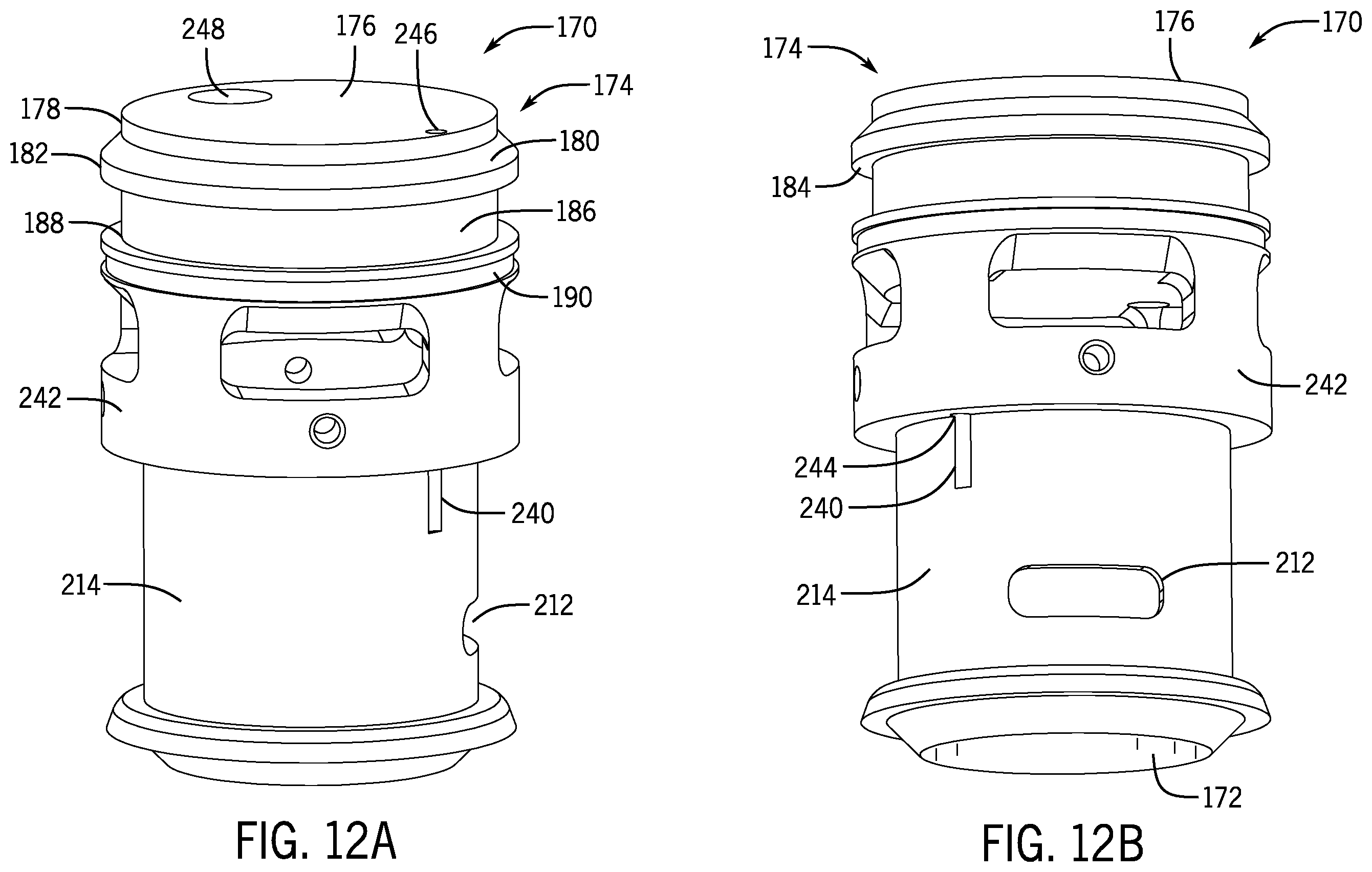 Patent US12139392 Figure 10 – Coupler for use in a closed transfer system