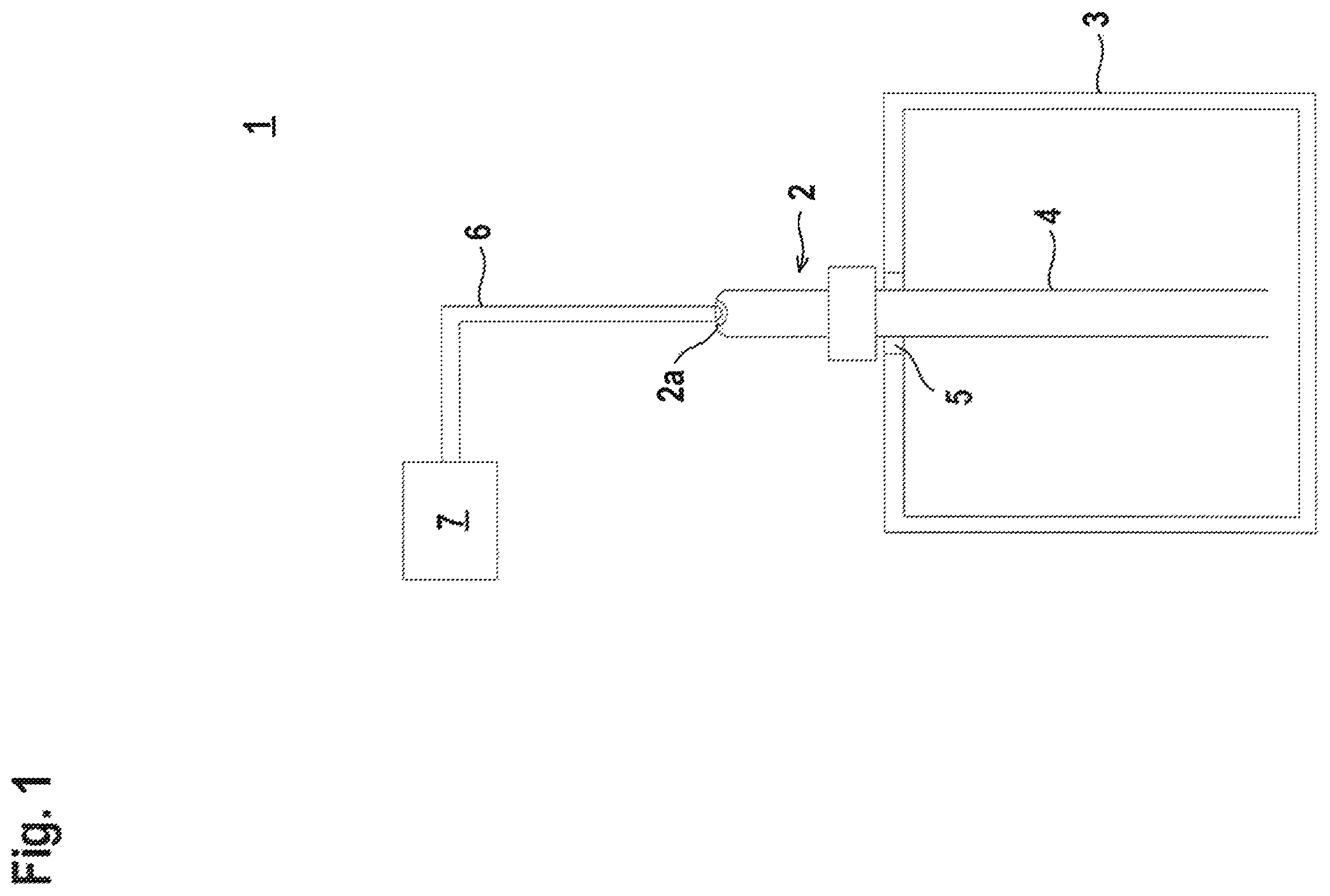 Patent US12139393 Figure 1 – Arrangement with a container and a tamper-evident closure