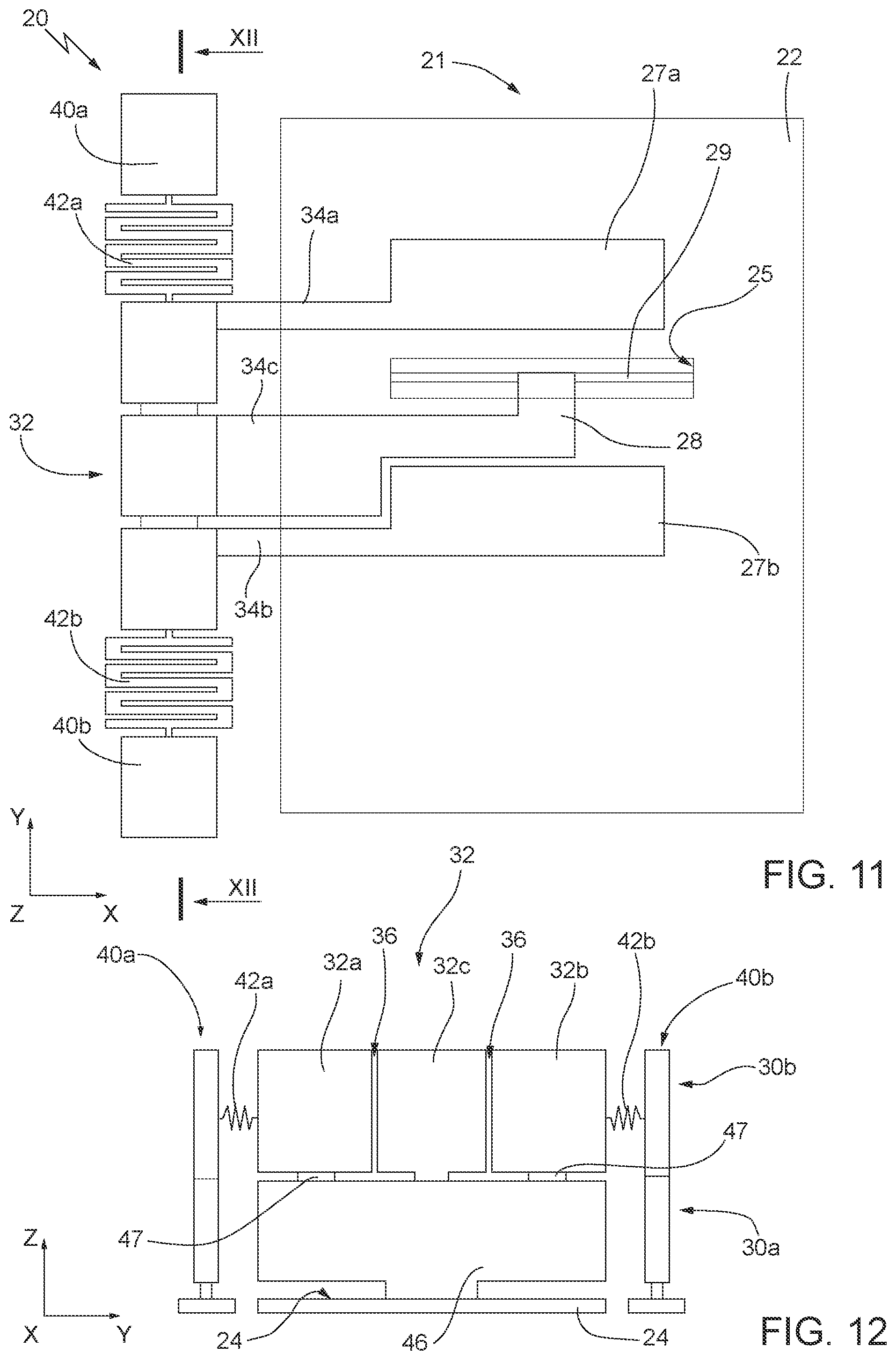 Patent US12139396 Figure 9 – Microelectromechanical sensor device with improved stability to stress