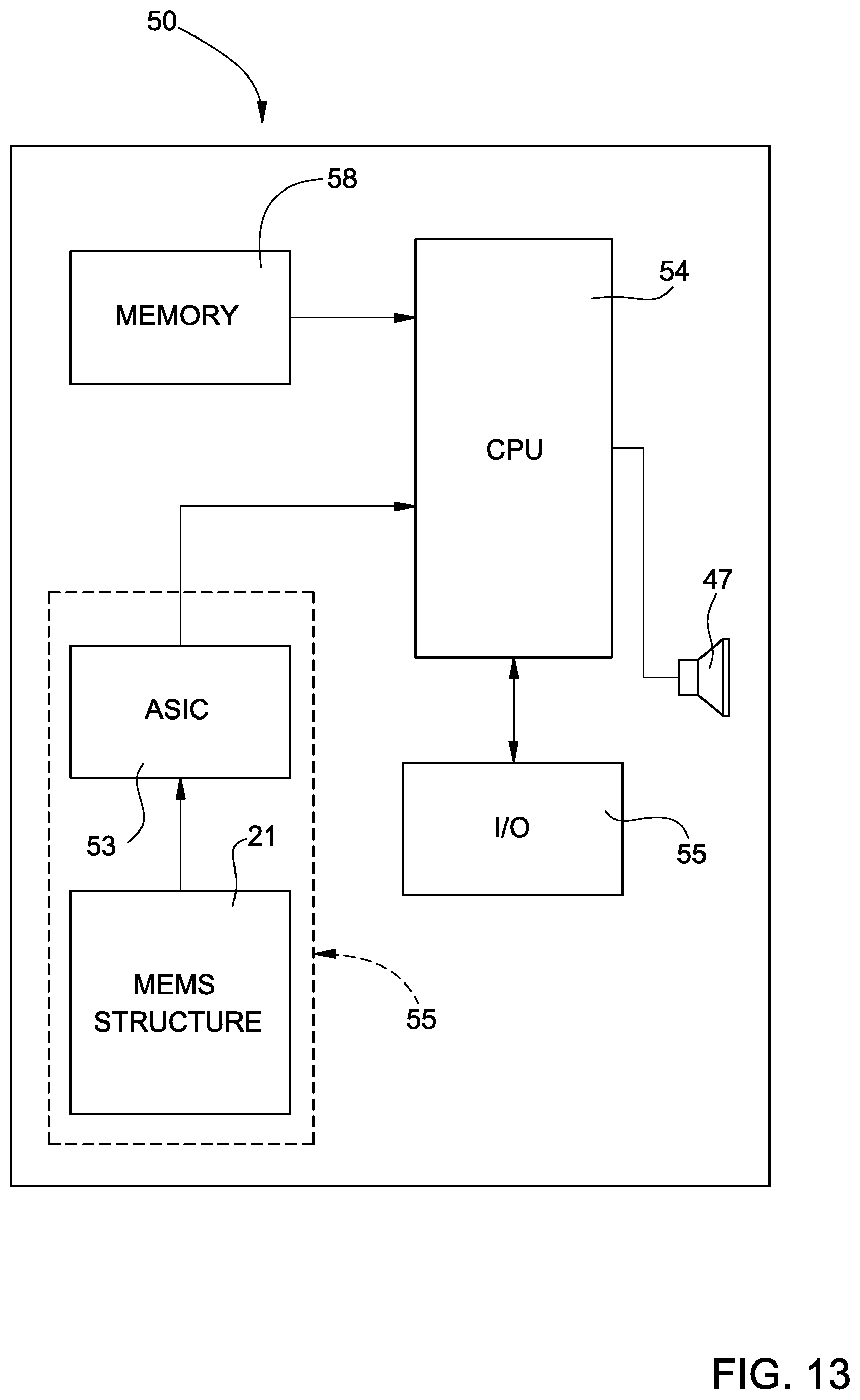 Patent US12139396 Figure 10 – Microelectromechanical sensor device with improved stability to stress