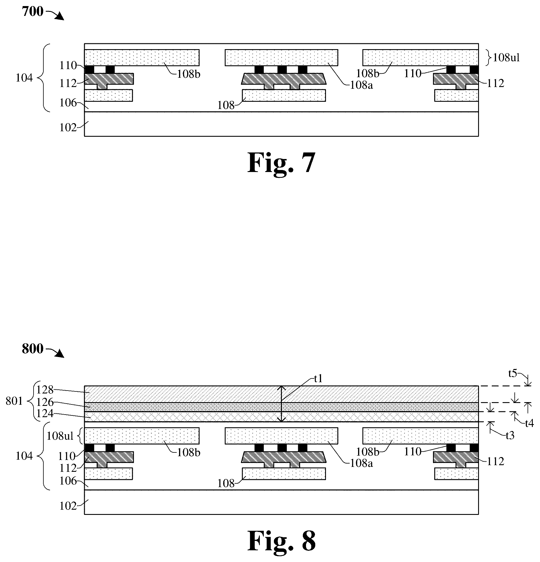 Patent US12139399 Figure 5 – Conductive bond structure to increase membrane sensitivity in MEMS device