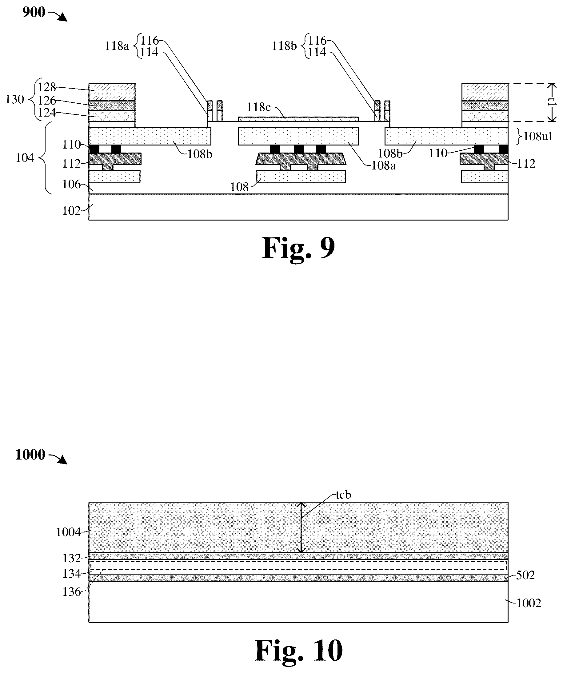 Patent US12139399 Figure 6 – Conductive bond structure to increase membrane sensitivity in MEMS device