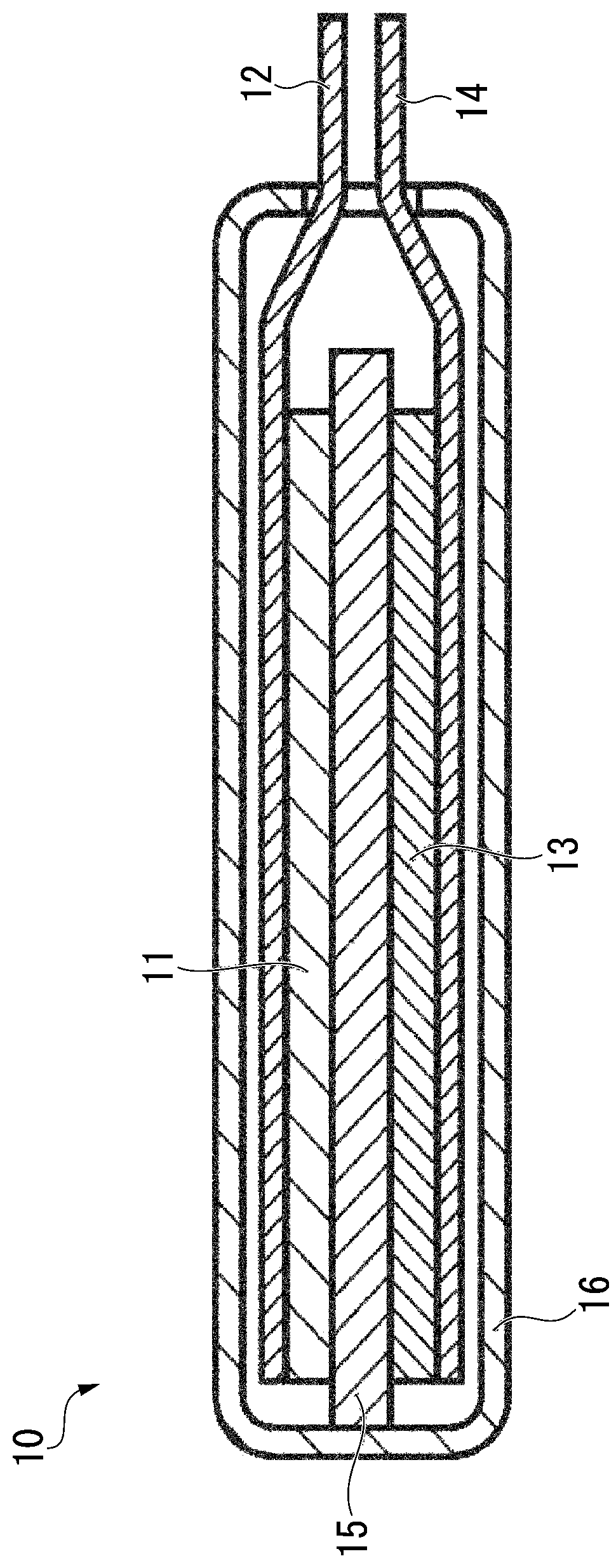 Patent US12139408 — Synthetic graphite material, synthetic graphite material production method, negative electrode for lithium ion secondary battery, and lithium ion secondary battery — Figure 1