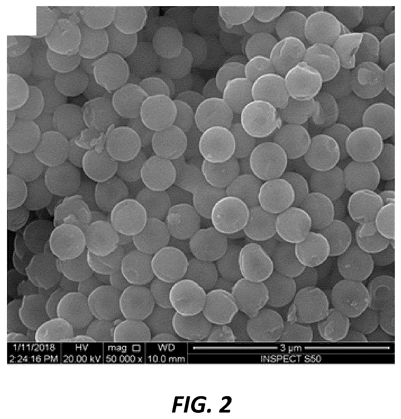 Patent US12139411 Figure 2 – Hydrolytic and calcination method for forming hollow silica particles