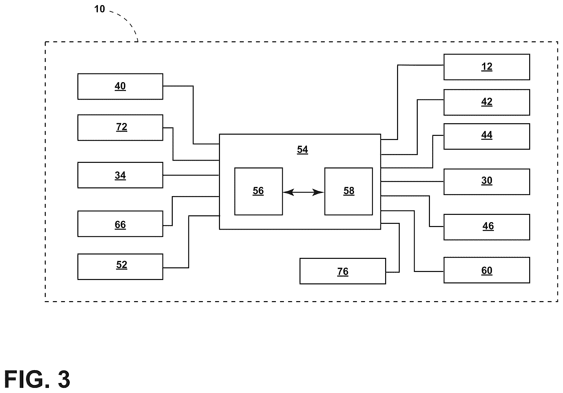 Patent US12139423 Figure 3 – Diagnostics of an on-board water generation system