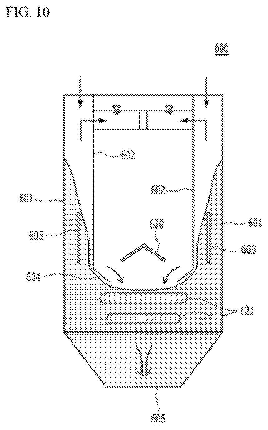 Patent US12139428 Figure 9 – Disk filter for preventing scale formation and water treatment apparatus and method using the same