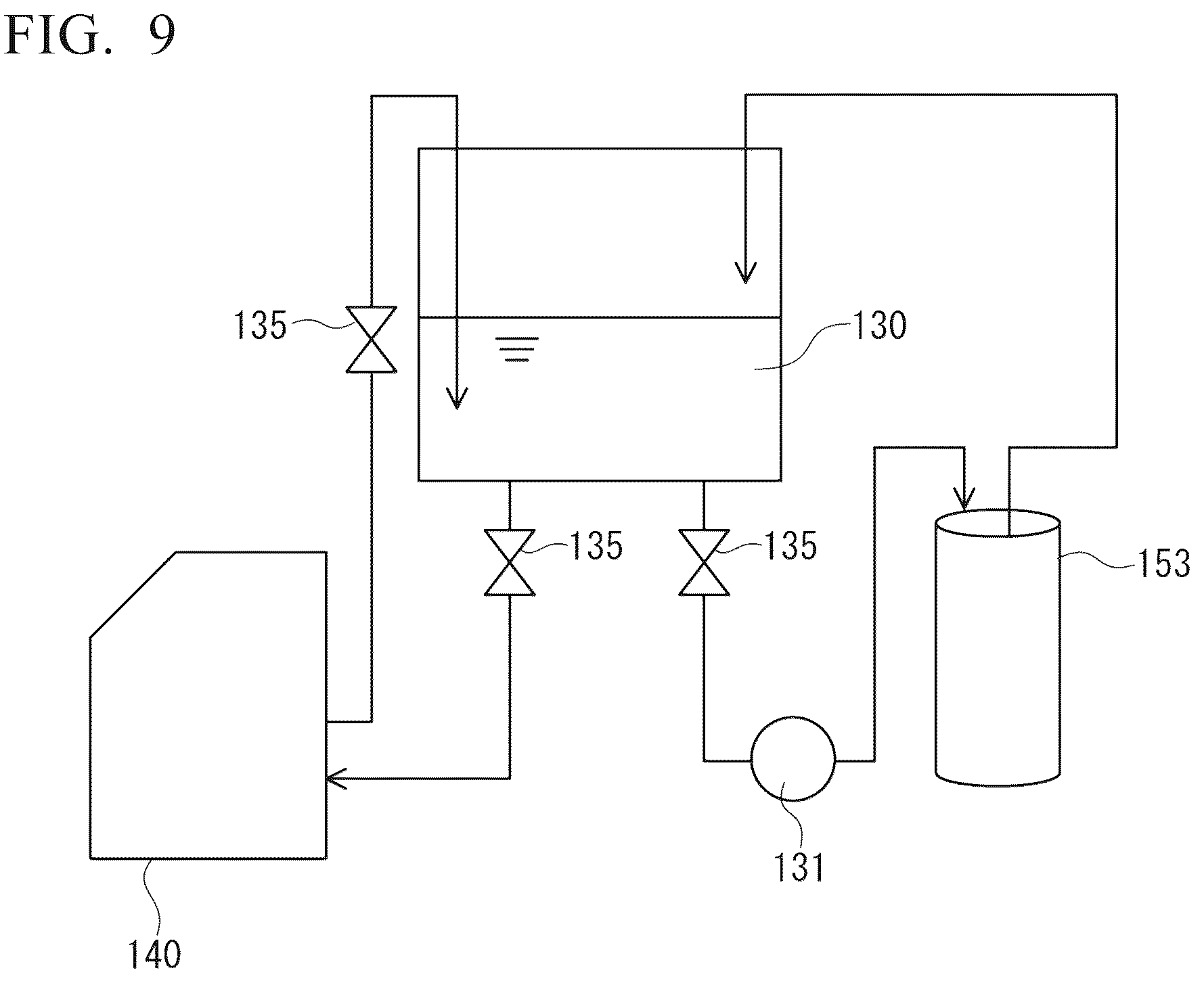 Patent US12139430 Figure 9 – Wash water processing apparatus and sterilization and water-purification apparatus, and wash water processing method