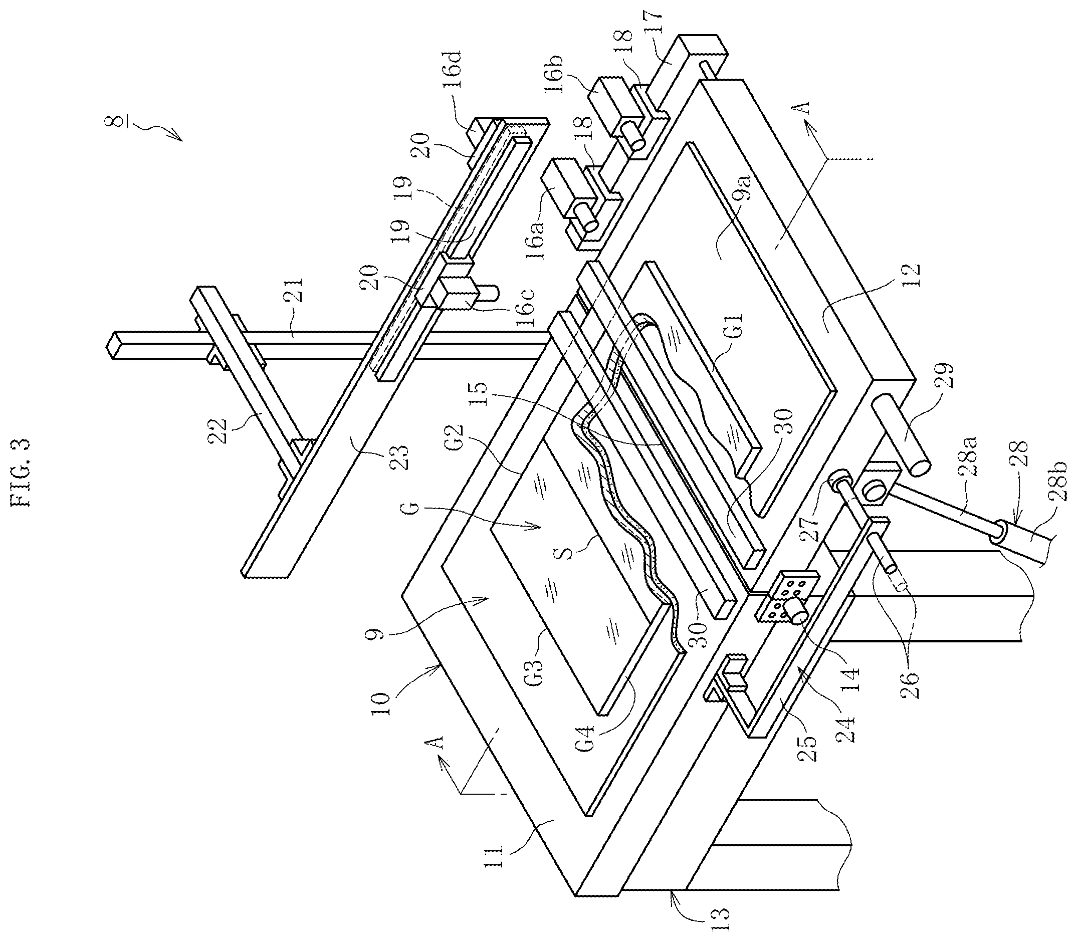 Patent US12139432 Figure 2 – Method for manufacturing glass plate and apparatus for manufacturing same