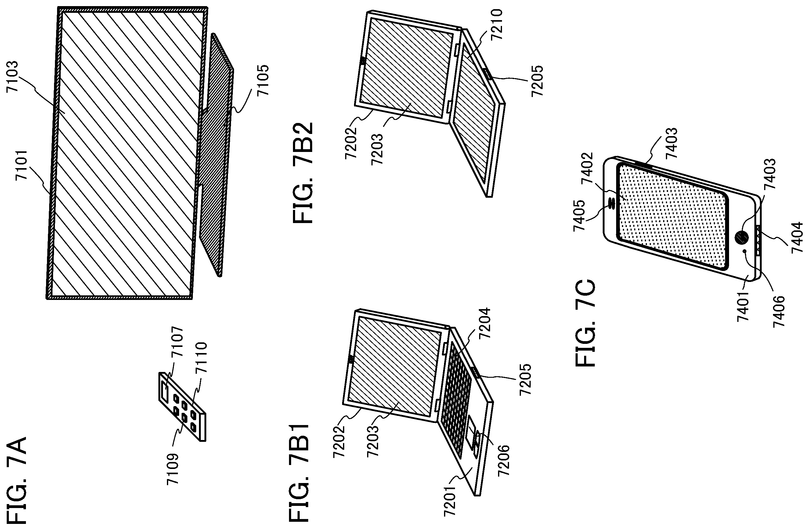 Patent US12139446 Figure 7 – Arylamine compound, hole-transport layer material, hole-injection layer material, light-emitting device, light-emitting apparatus, electronic apparatus, and lighting device