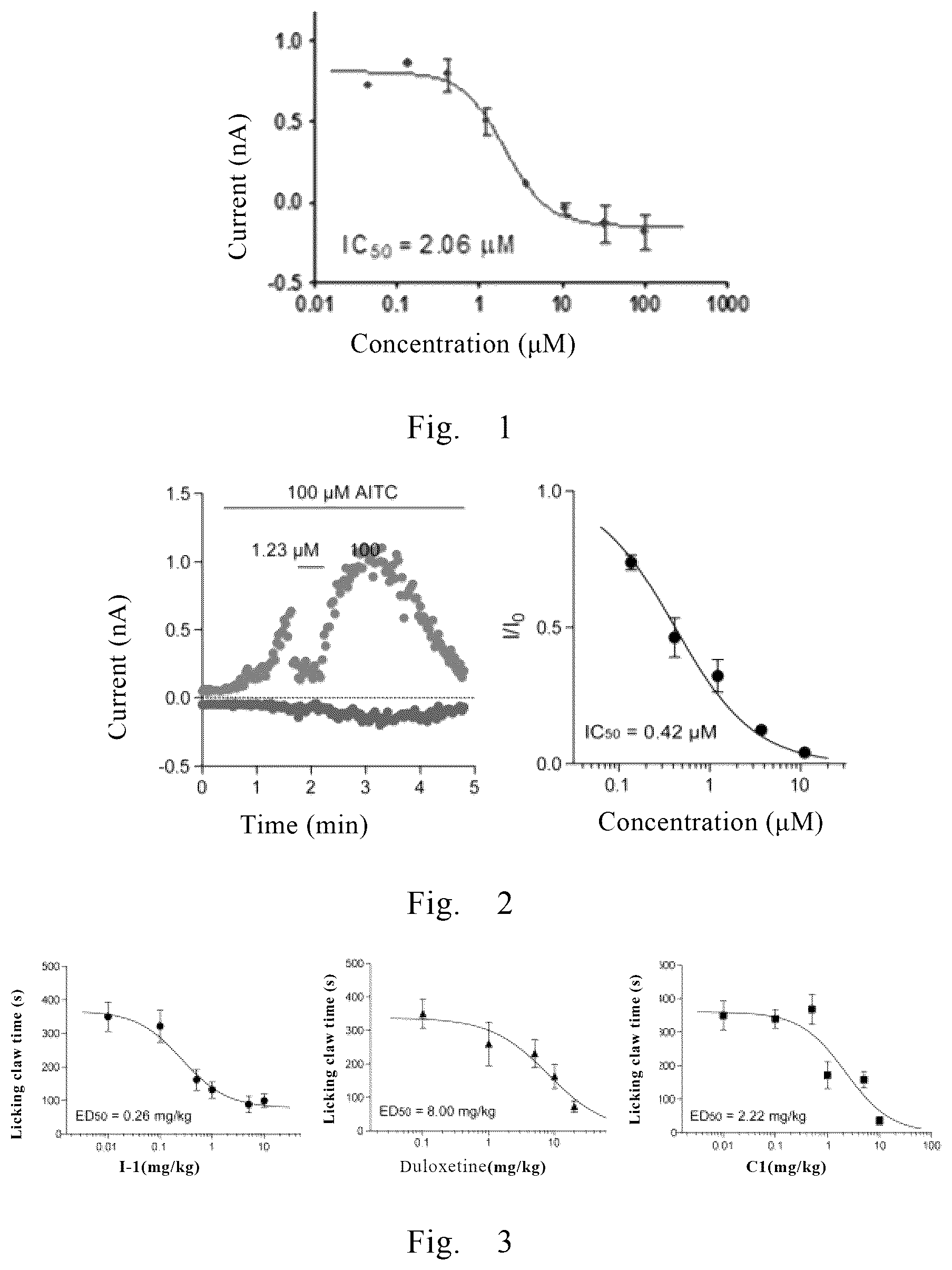 Patent US12139476 Figure 1 – 3-aryloxyl-3-five-membered heteroaryl propylamine compound and use thereof