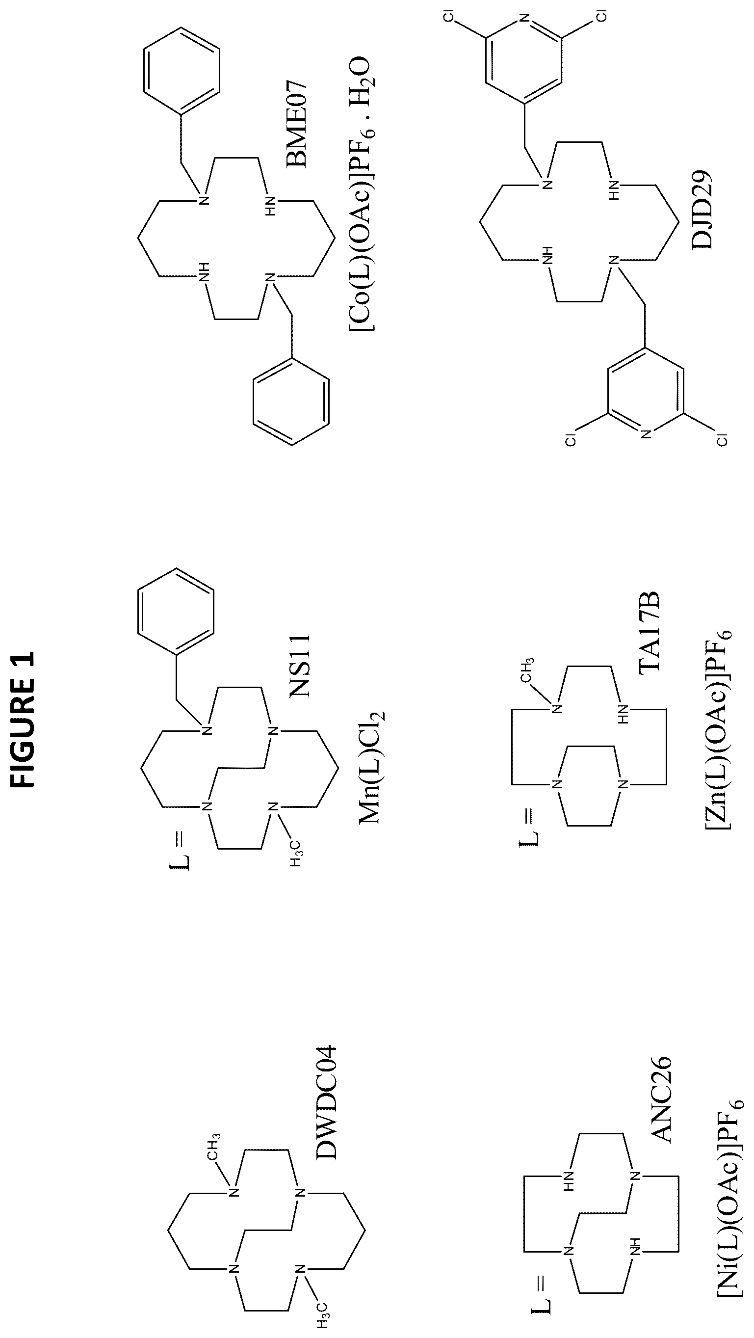 Patent US12139481 — Compositions comprising macrocycle derivatives incorporating bridged macrocycles and methods of producing and using same — Figure 1