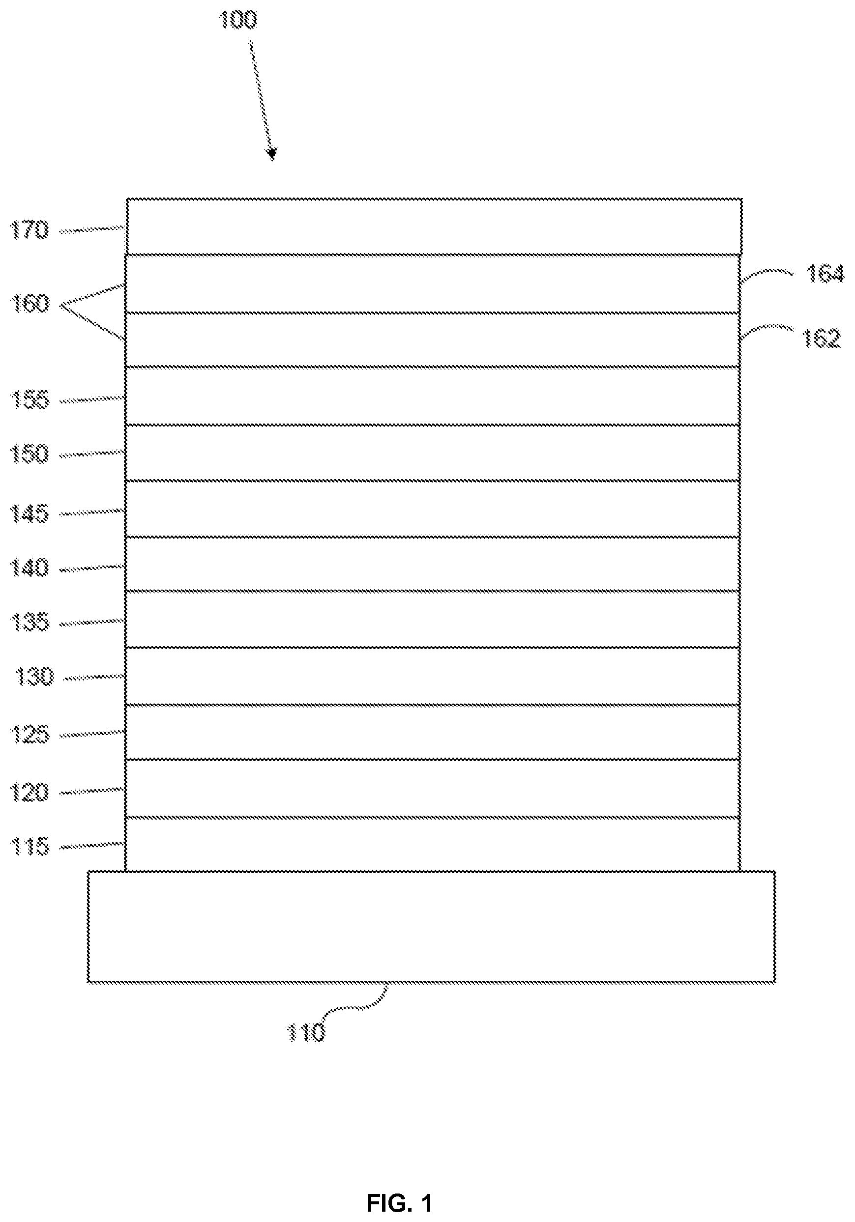 Patent US12139501 — Organic electroluminescent materials and devices — Figure 1