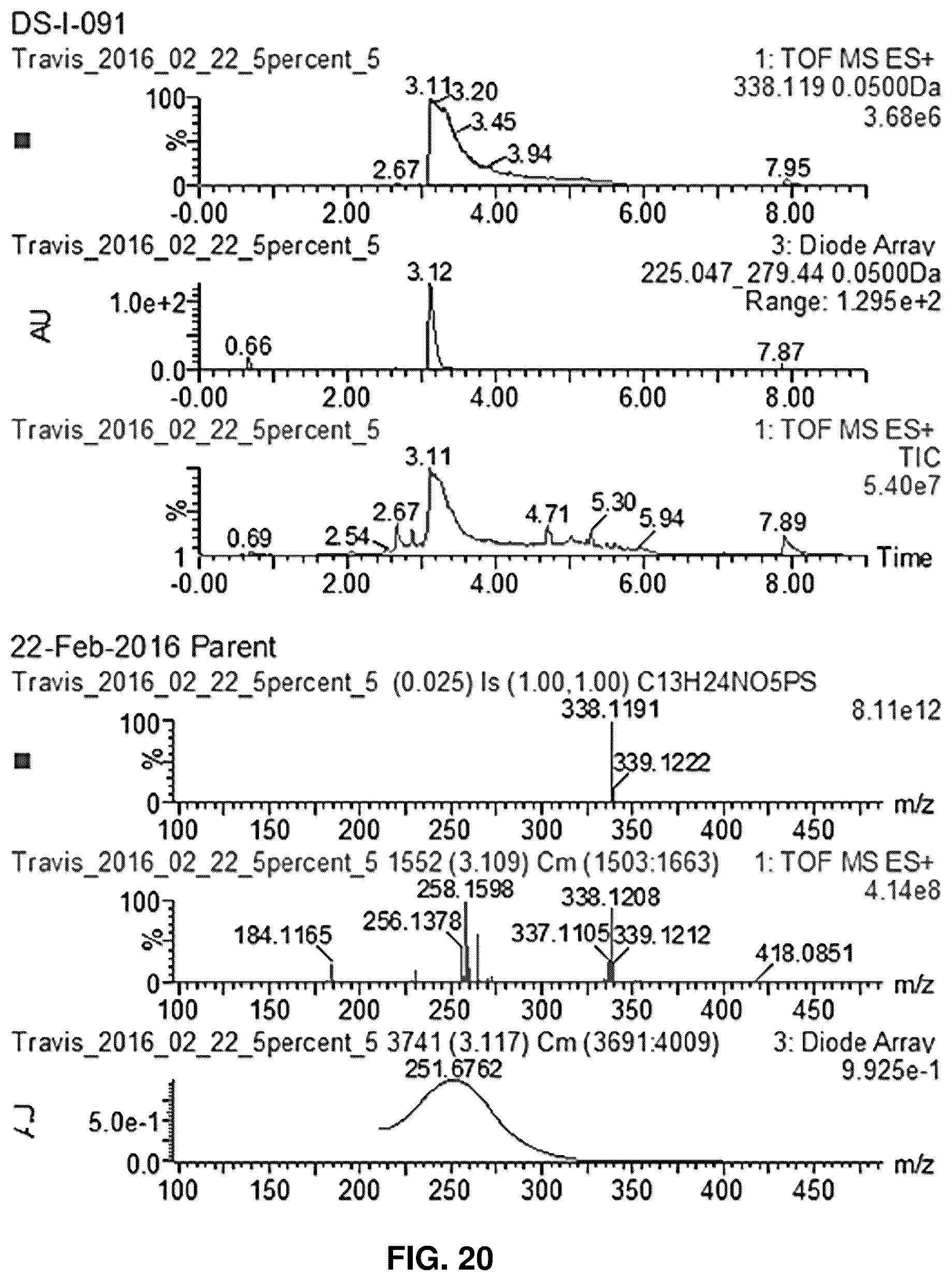 Patent US12139505 Figure 19 – Compositions useful in therapy of autophagy-related pathologies, and methods of making and using the same