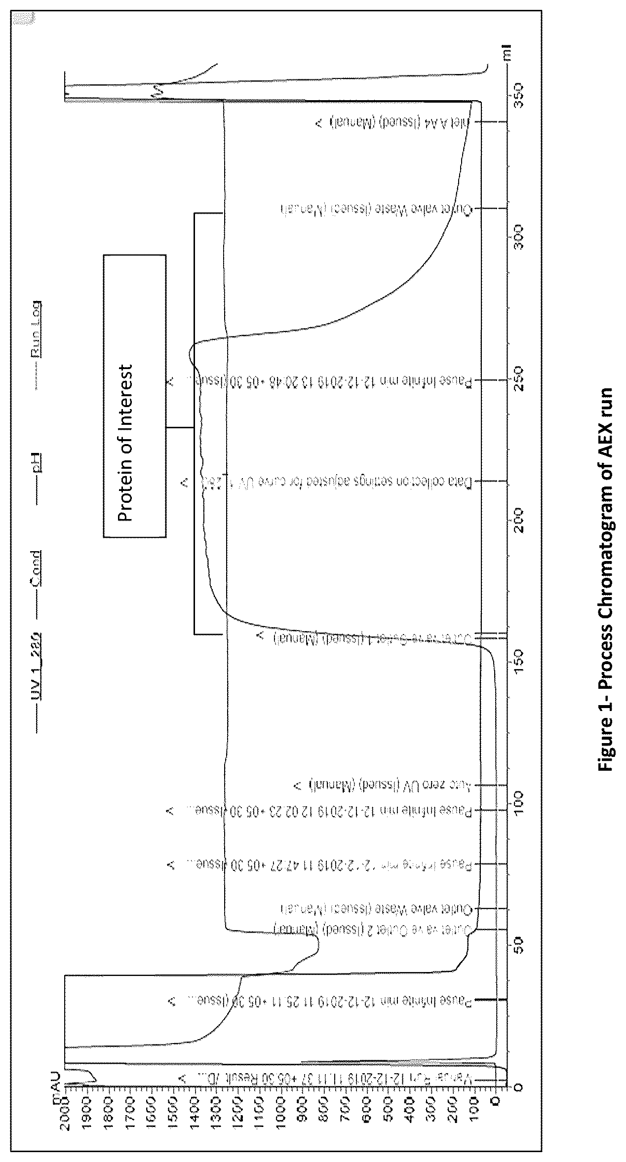 Patent US12139510 Figure 1 – Process of purification of protein