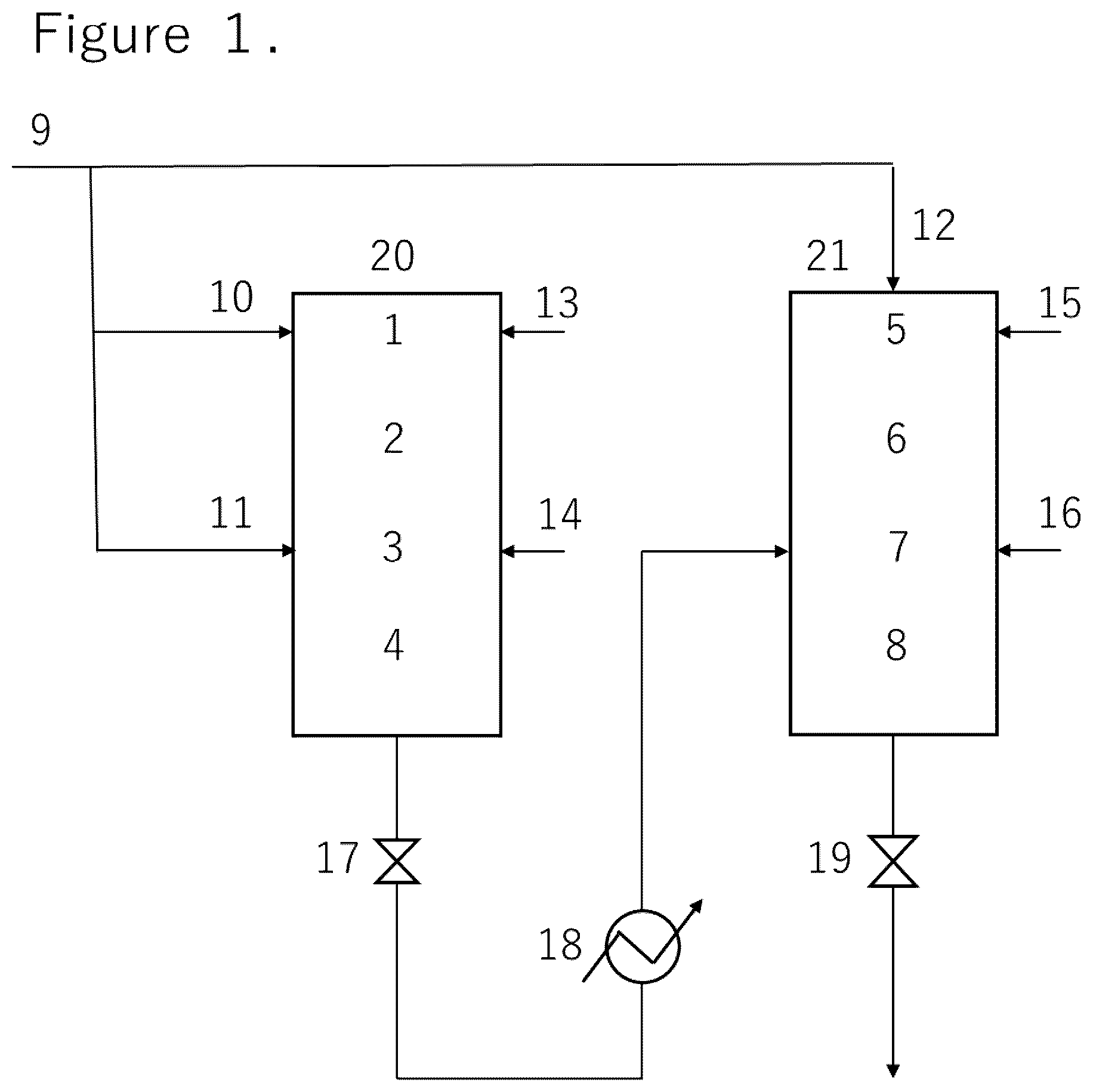 Patent US12139564 Figure 1 – Process for producing polyethylene
