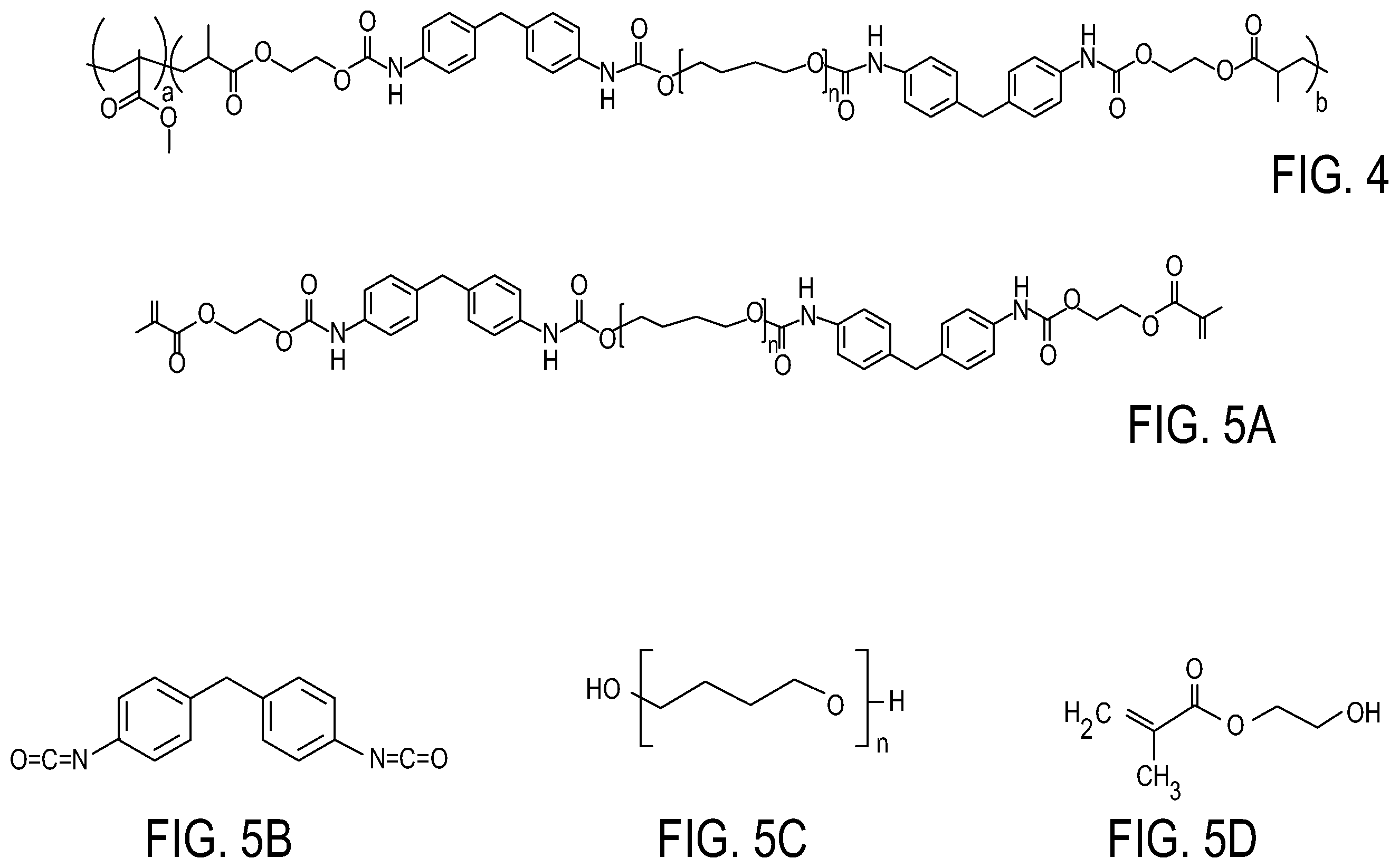 Patent US12139574 Figure 3 – Polymeric adhesive for anchoring compliant materials to another surface