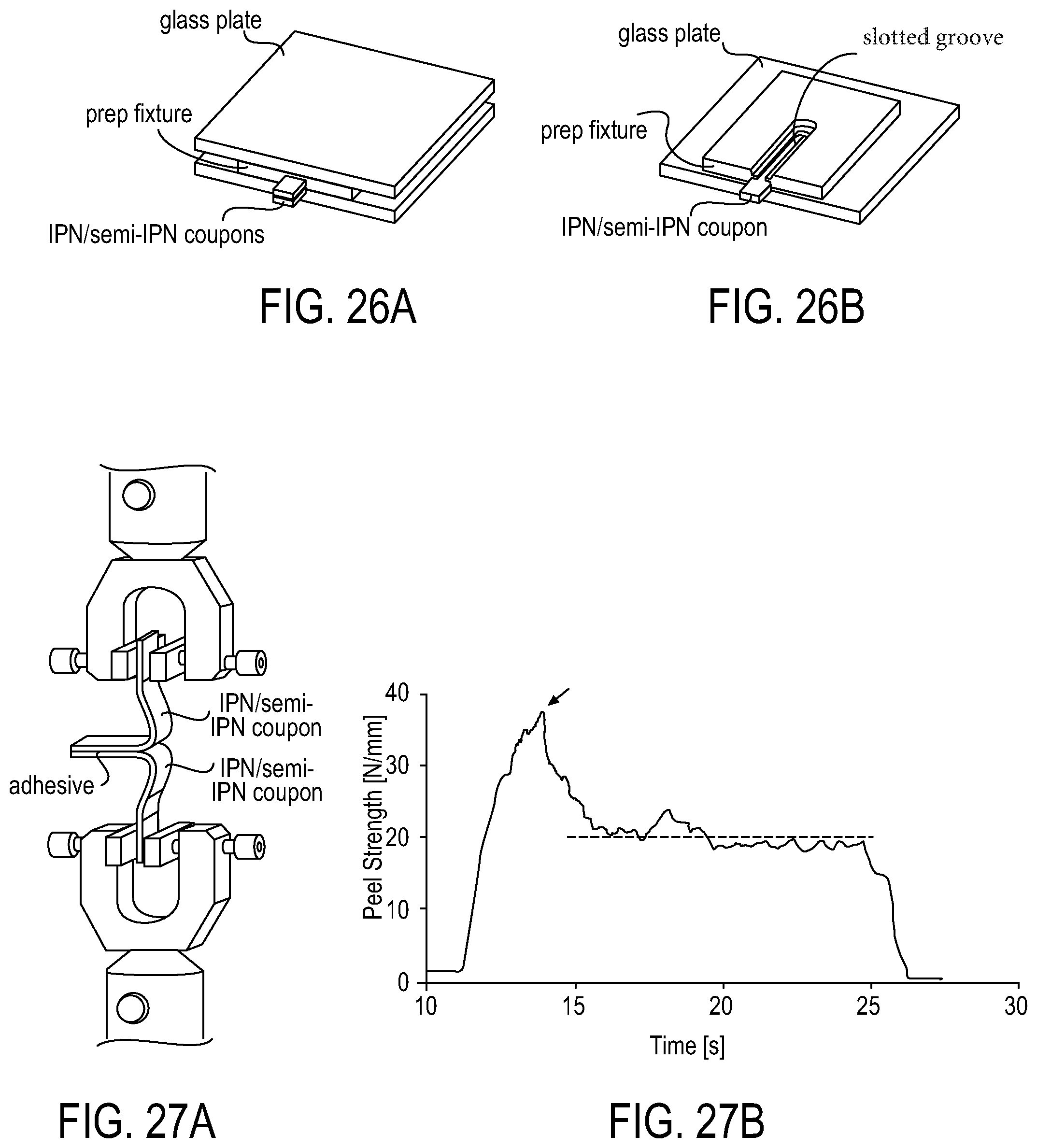 Patent US12139574 Figure 20 – Polymeric adhesive for anchoring compliant materials to another surface