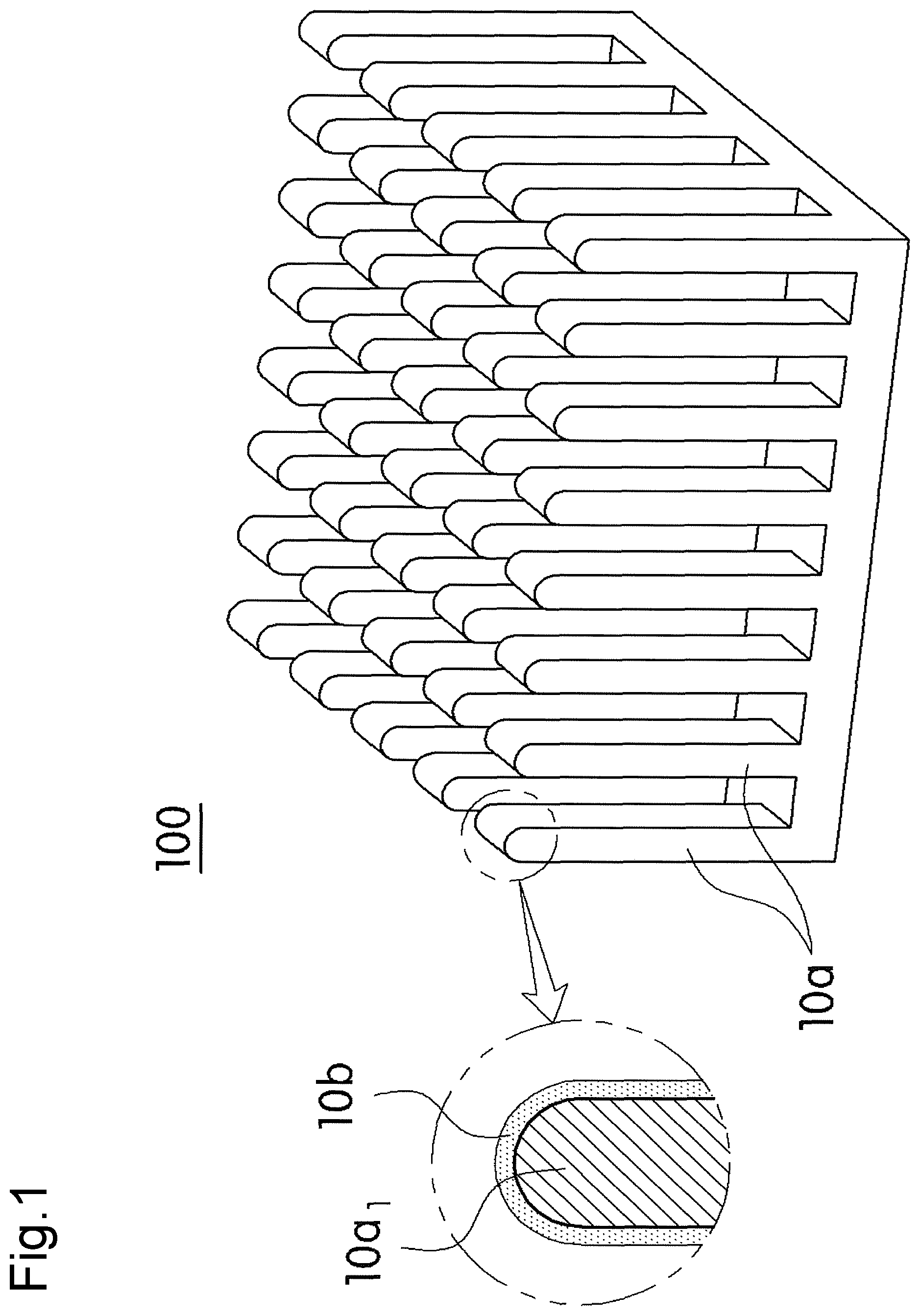 Patent US12139640 Figure 1 – Insulating and heat-radiating coating composition, and insulating and heat-radiating product implemented therewith