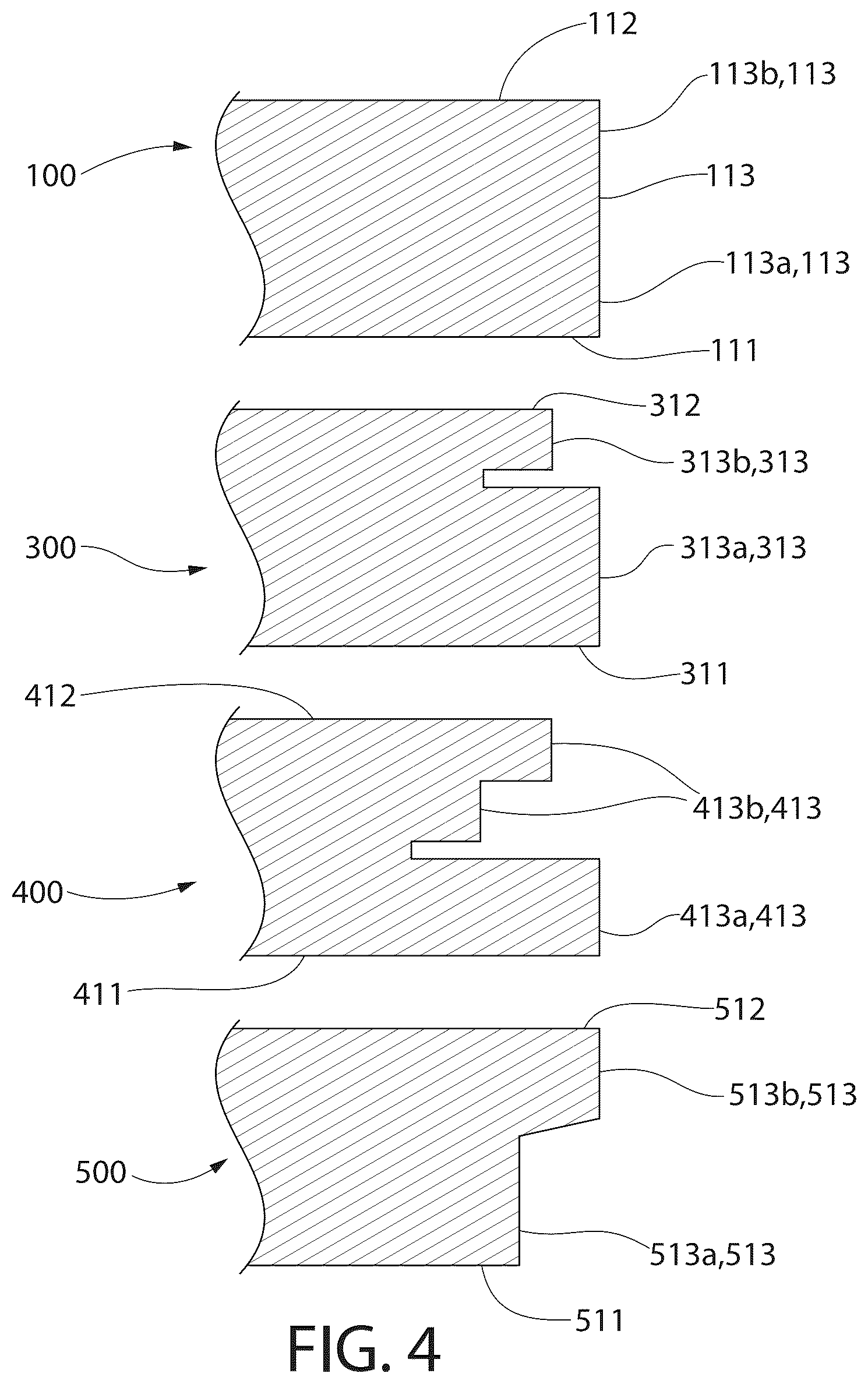 Patent US12139641 Figure 4 – High solids edge coatings for building panels