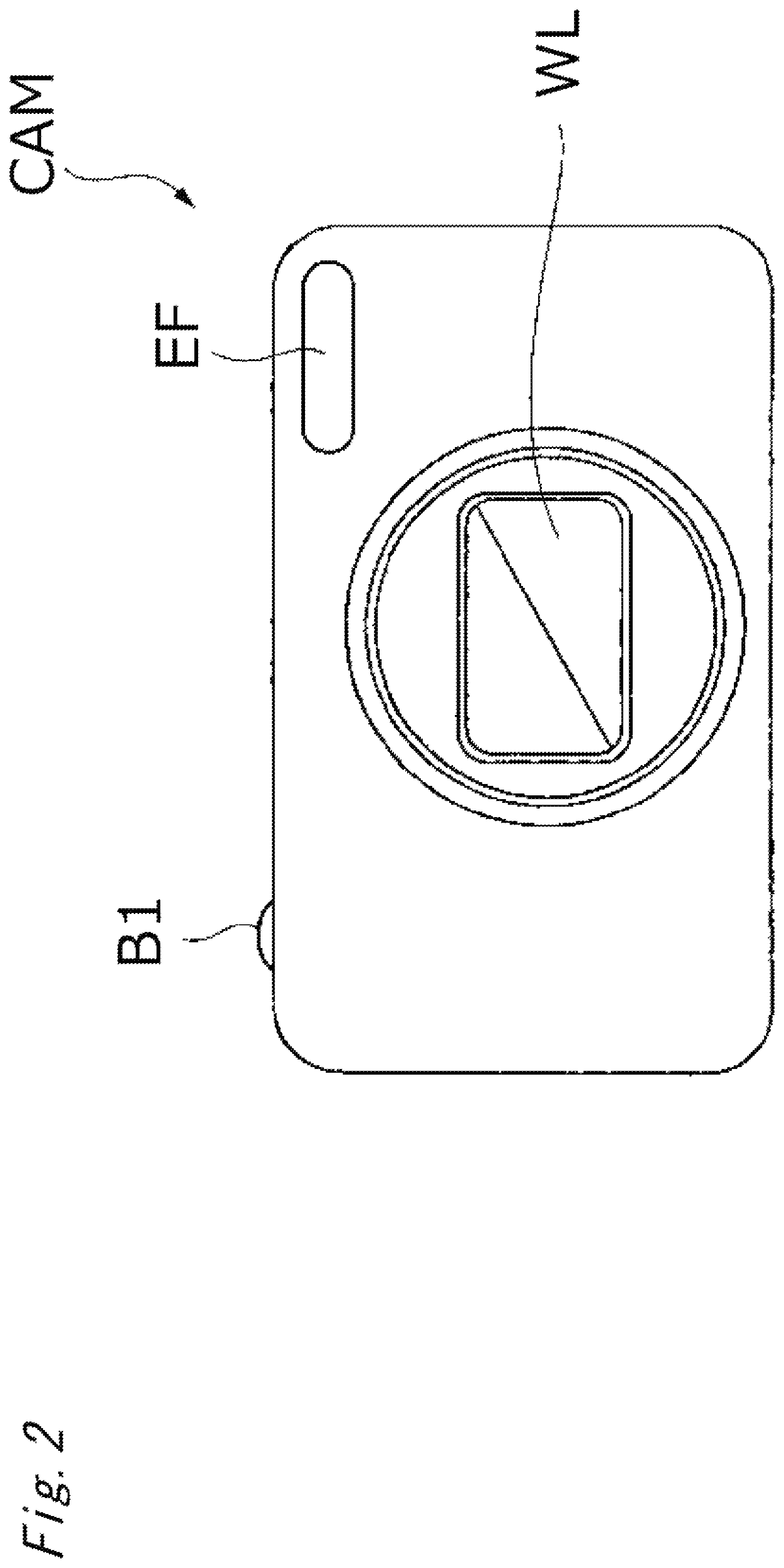 Patent US12139646 Figure 2 – Compound, resin precursor, cured object, optical element, optical system, interchangeable camera lens, optical device, cemented lens, and method for manufacturing cemented lens